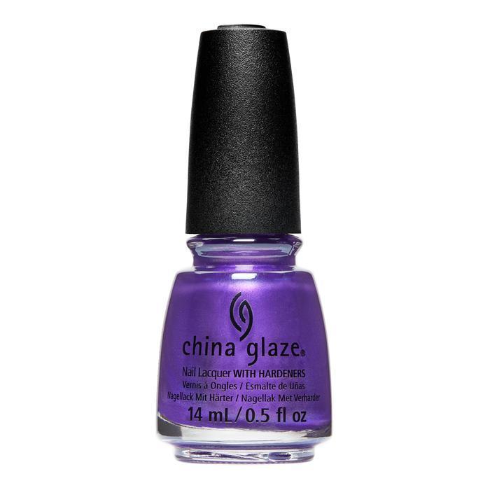 China Glaze Purpletonium Nail Polish - 0.5 oz #85077 - Vegan & Cruelty-Free Purple Nail Lacquer for Professional Salon & At-Home Manicures
