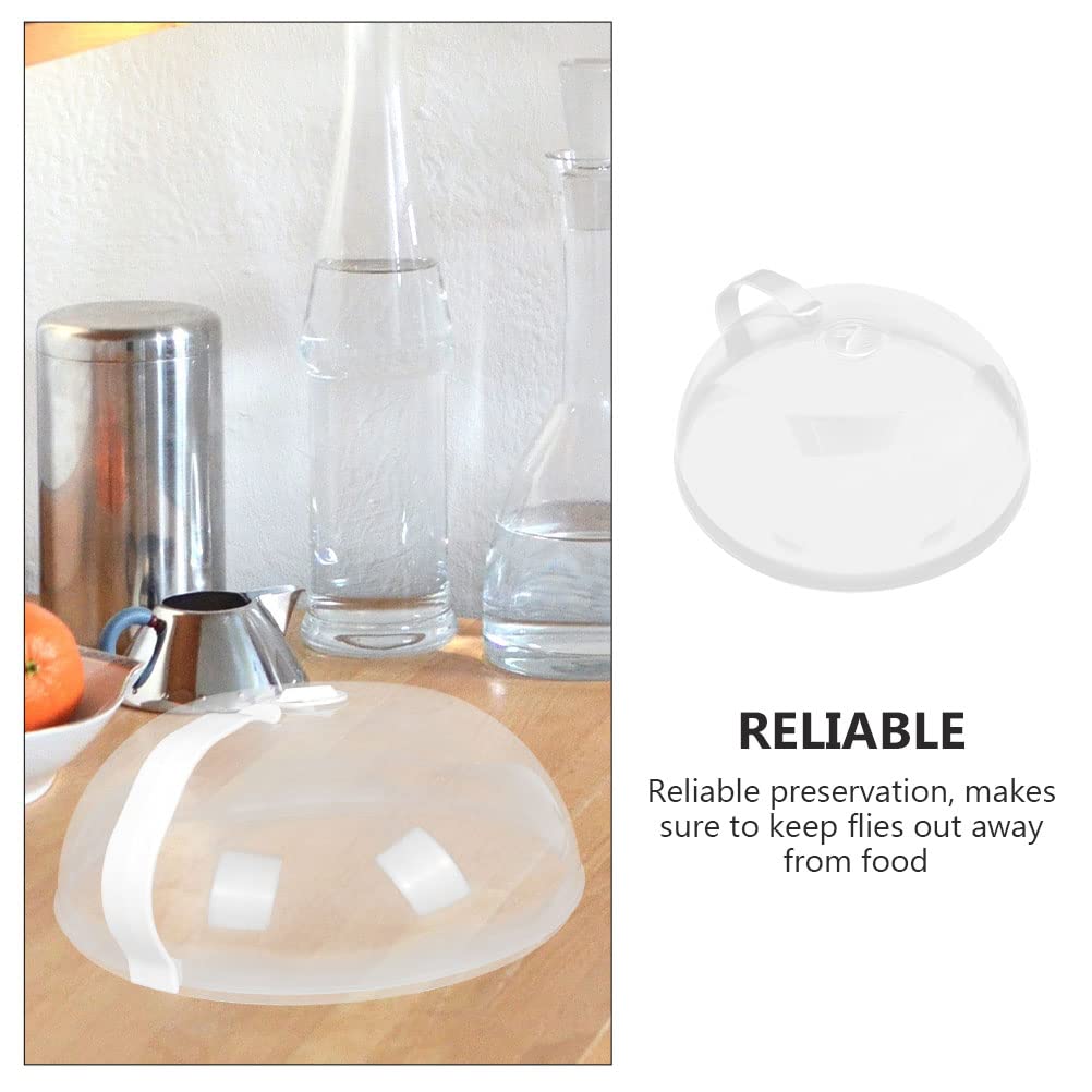 Zerodeko Microwave Splatter Cover - BPA-Free Plate Cover with Steam Vents, Food Screen Protector & Fly Guard for Home & Restaurant Use - Perfect for Reheating, Cooking & Baking