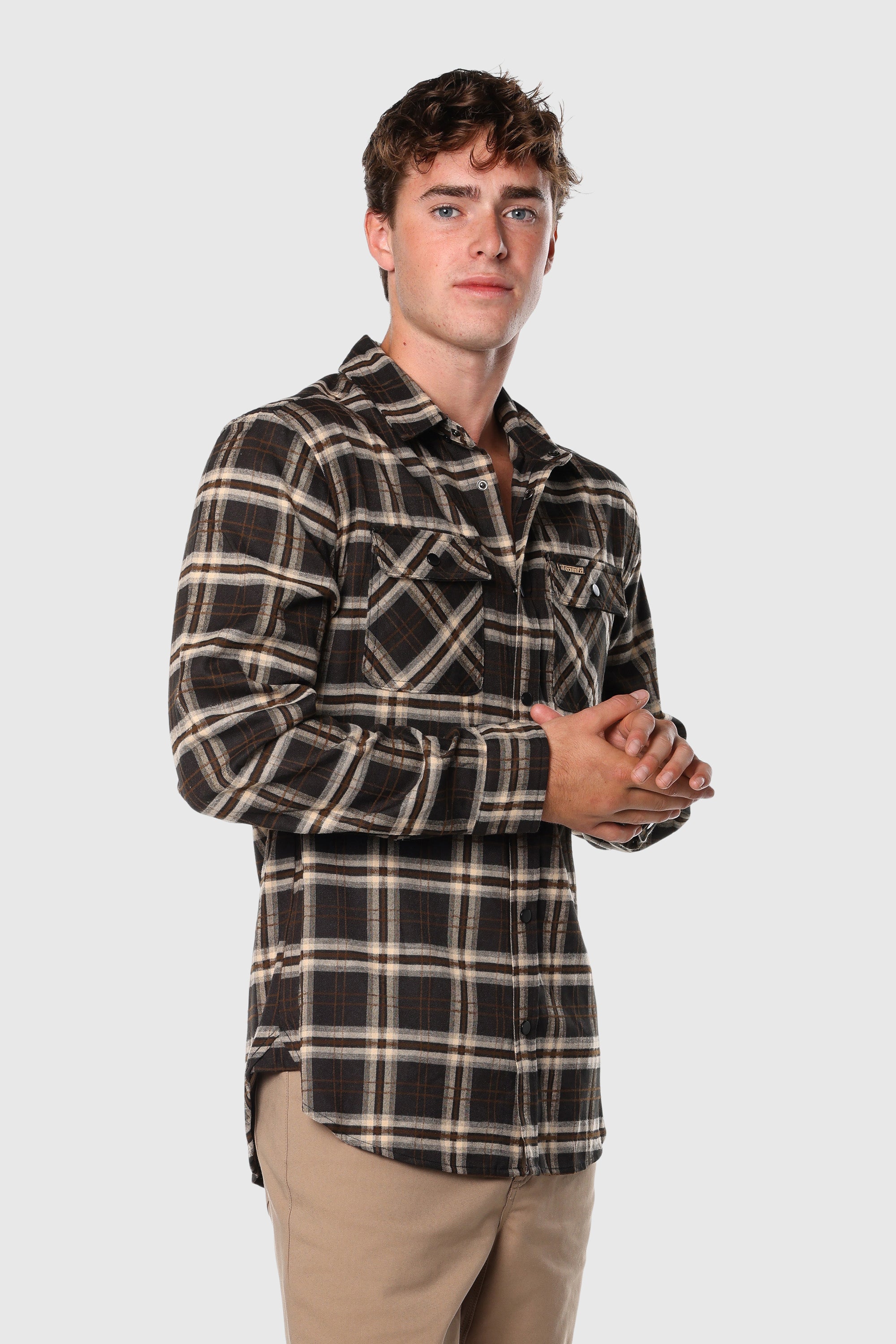Premium Campfire Flannel Shirt for Men - Soft & Durable Outdoor Plaid Shirt - Perfect for Camping, Hiking & Fall Adventures