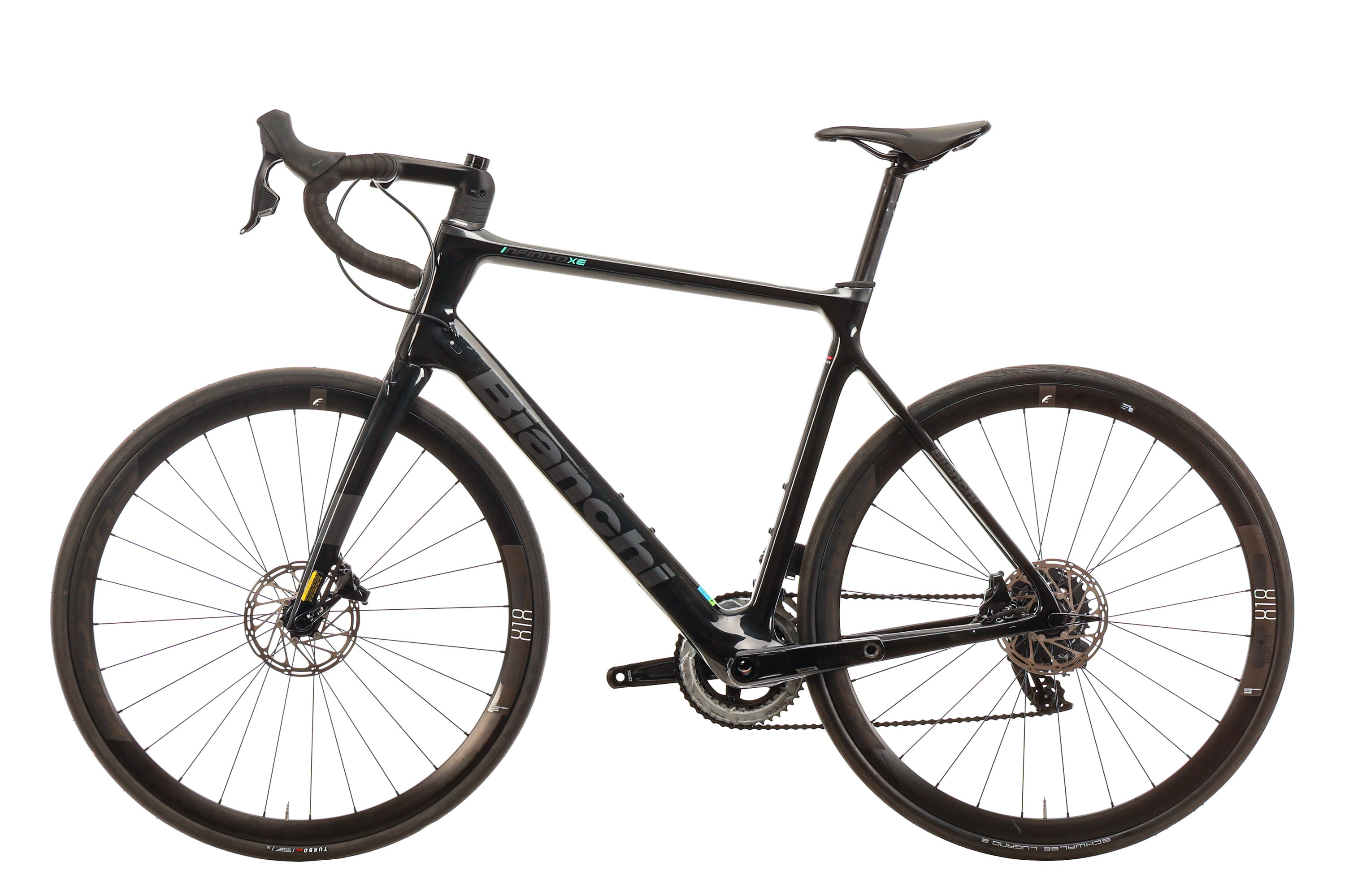Bianchi Infinito XE Rival eTap AXS Road Bike 2023 - 59cm Carbon Frame, Wireless Shifting - Perfect for Endurance Racing & Long-Distance Cycling