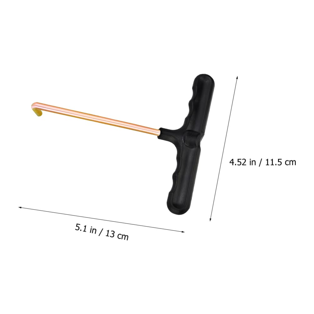 Gatuida 5-Pack Durable T-Shaped Shoelace Pullers for Skates & Shoes - Quick Lace Tightening Tool for Roller Skates, Sneakers & Athletic Shoes - Perfect for Hockey, Figure Skating & Running Accessories
