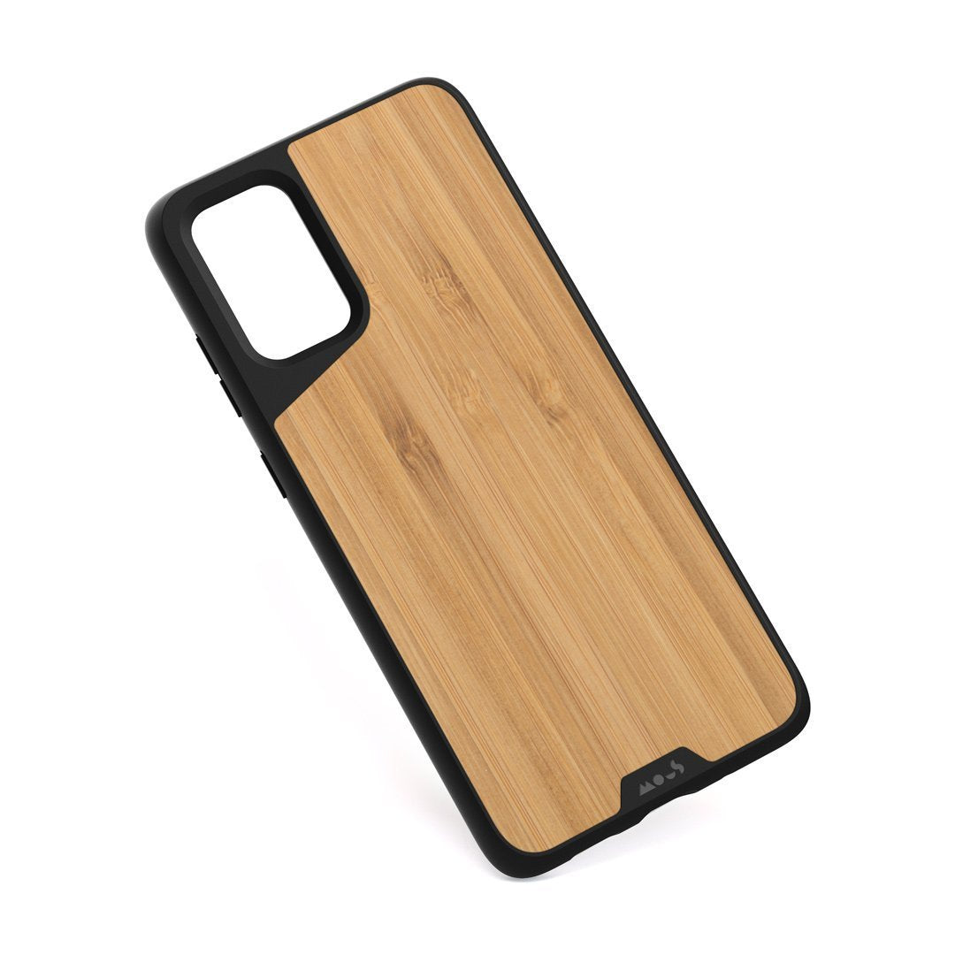 Premium Bamboo Phone Case for iPhone & Samsung - Eco-Friendly & Durable Slim Fit Cover - Perfect for Everyday Use, Travel & Outdoor Activities