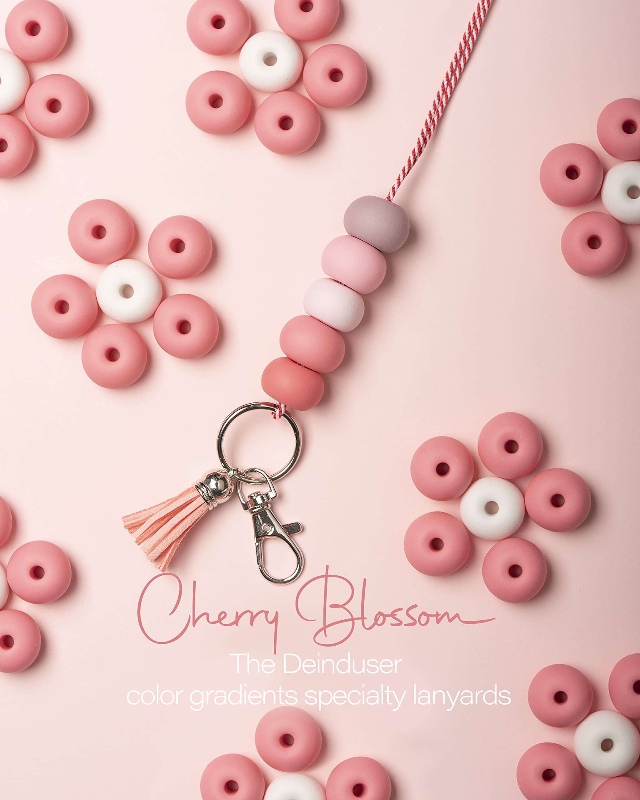 Teacher Lanyard for ID Badges & Keys - Beaded Breakaway Necklace Lanyard (1PC) - Perfect for School & Office Use
