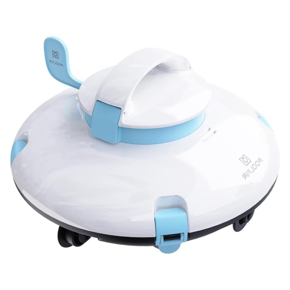 **Azure Model2 Cordless Robotic Pool Cleaner – 52 Ft/Min Dual-Motor Above Ground Pool Vacuum, IPX8 Waterproof & Self-Parking – Ideal for Flat Swimming Pools, Inground Pools & Spas (Updated Version)**