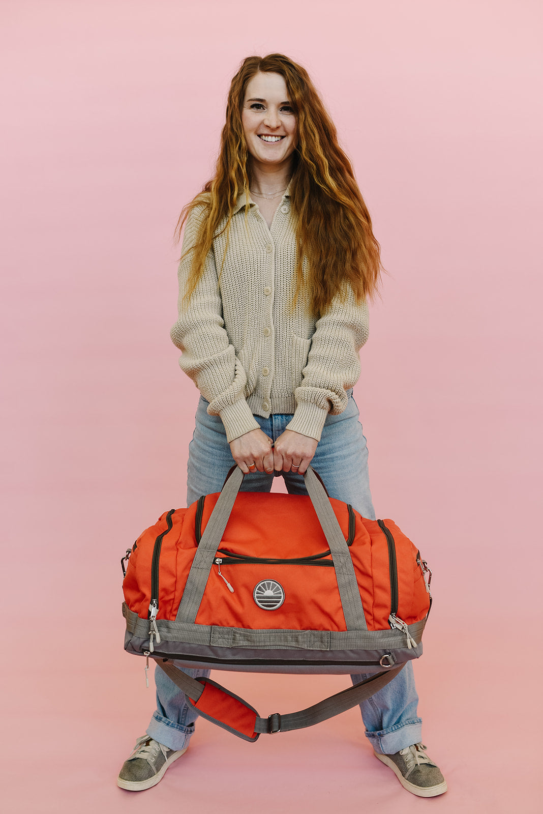 The Tandem Madrid 45L Travel Backpack - Lightweight Carry-On Luggage for Men & Women - Perfect for Airplane, Hiking & Weekend Trips