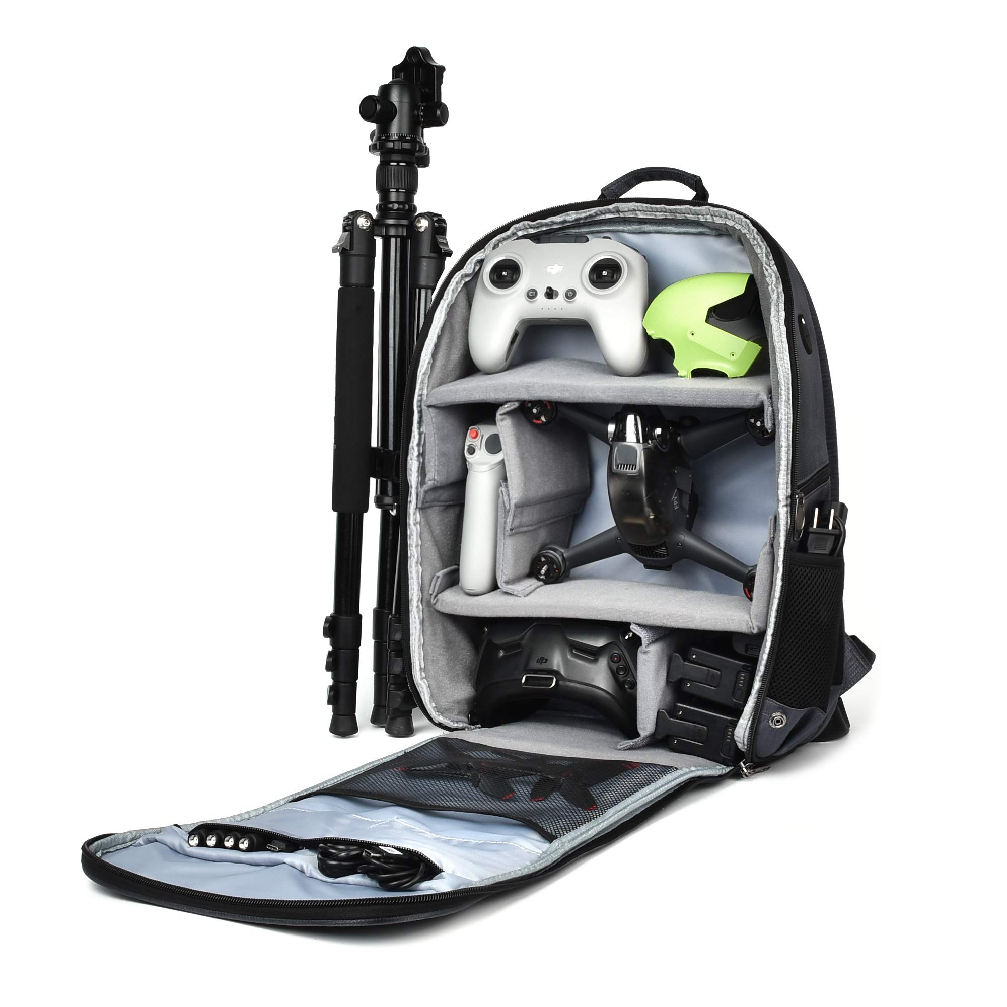 DJI FPV Drone Shoulder Bag - Waterproof Storage Case for Quadcopter Accessories | Portable Travel Backpack for Outdoor Adventures & Drone Enthusiasts