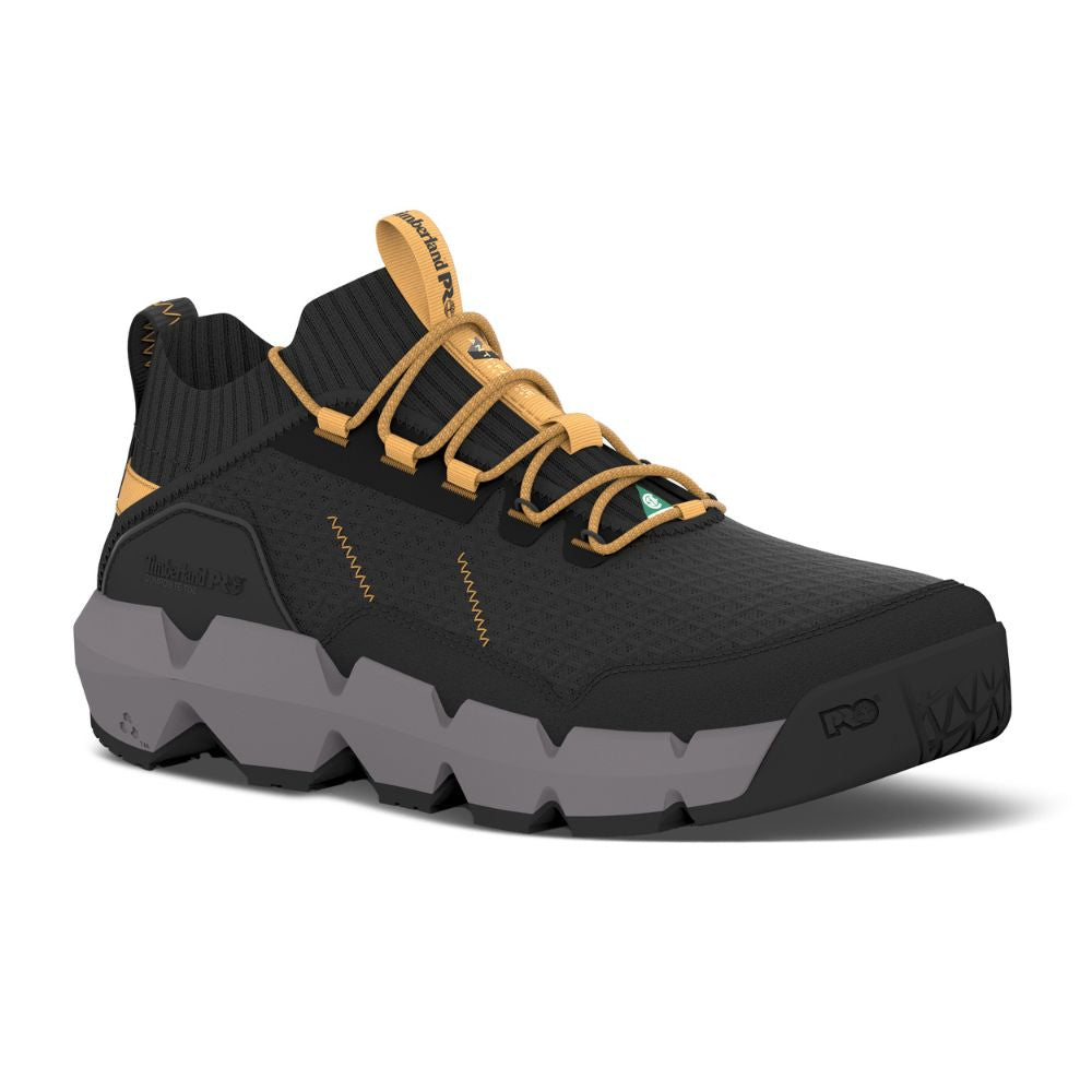 Timberland PRO Morphix Men's Chukka Athletic Composite Toe Work Shoes - Grey/Black | Lightweight & Comfortable for Construction, Warehouse & Outdoor Work
