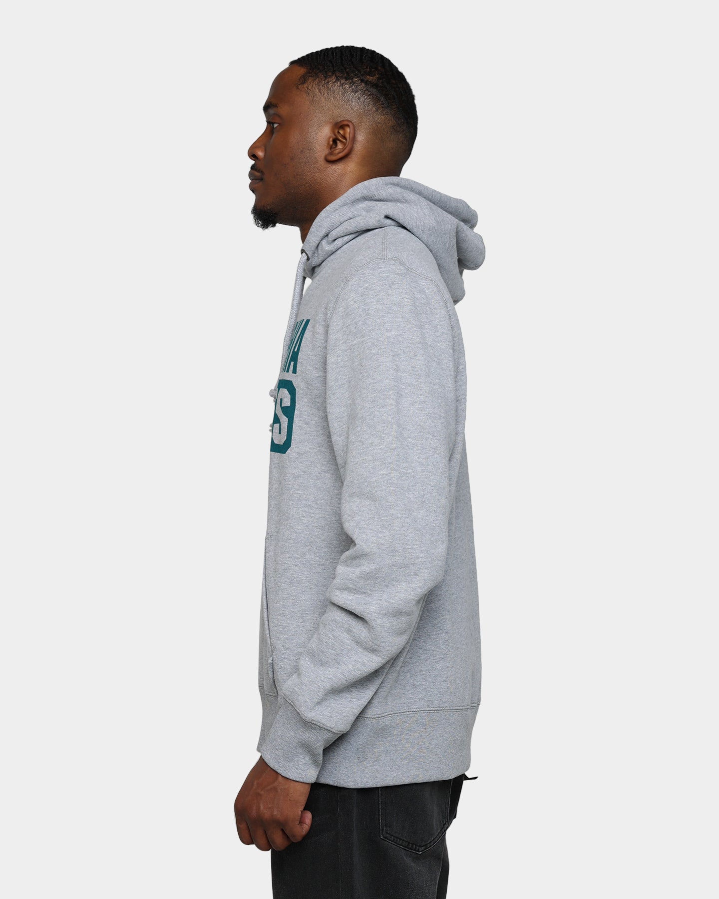 47 Brand Philadelphia Eagles Box Out Headline Hoodie - Slate Grey NFL Fan Apparel for Men & Women - Perfect for Game Day, Tailgating & Casual Wear