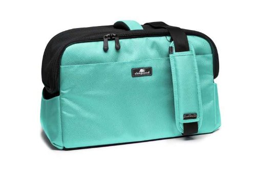 Sleepypod Atom Pet Carrier - Lightweight & Airline Approved Dog & Cat Travel Carrier in Robin Egg Blue - Perfect for Air Travel, Road Trips & Vet Visits