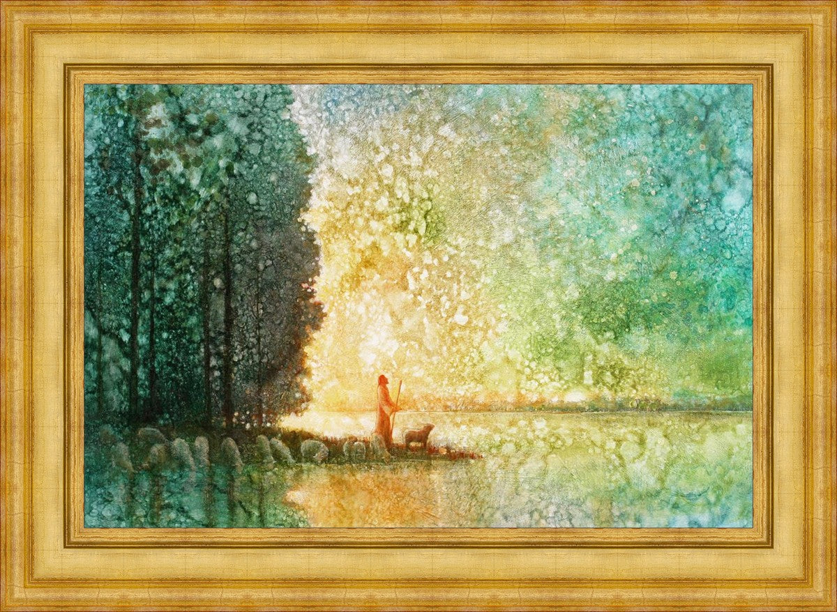 Beside Quiet Waters - Premium Home Decor for Relaxing Spaces | Perfect for Living Rooms, Bedrooms & Meditation Areas