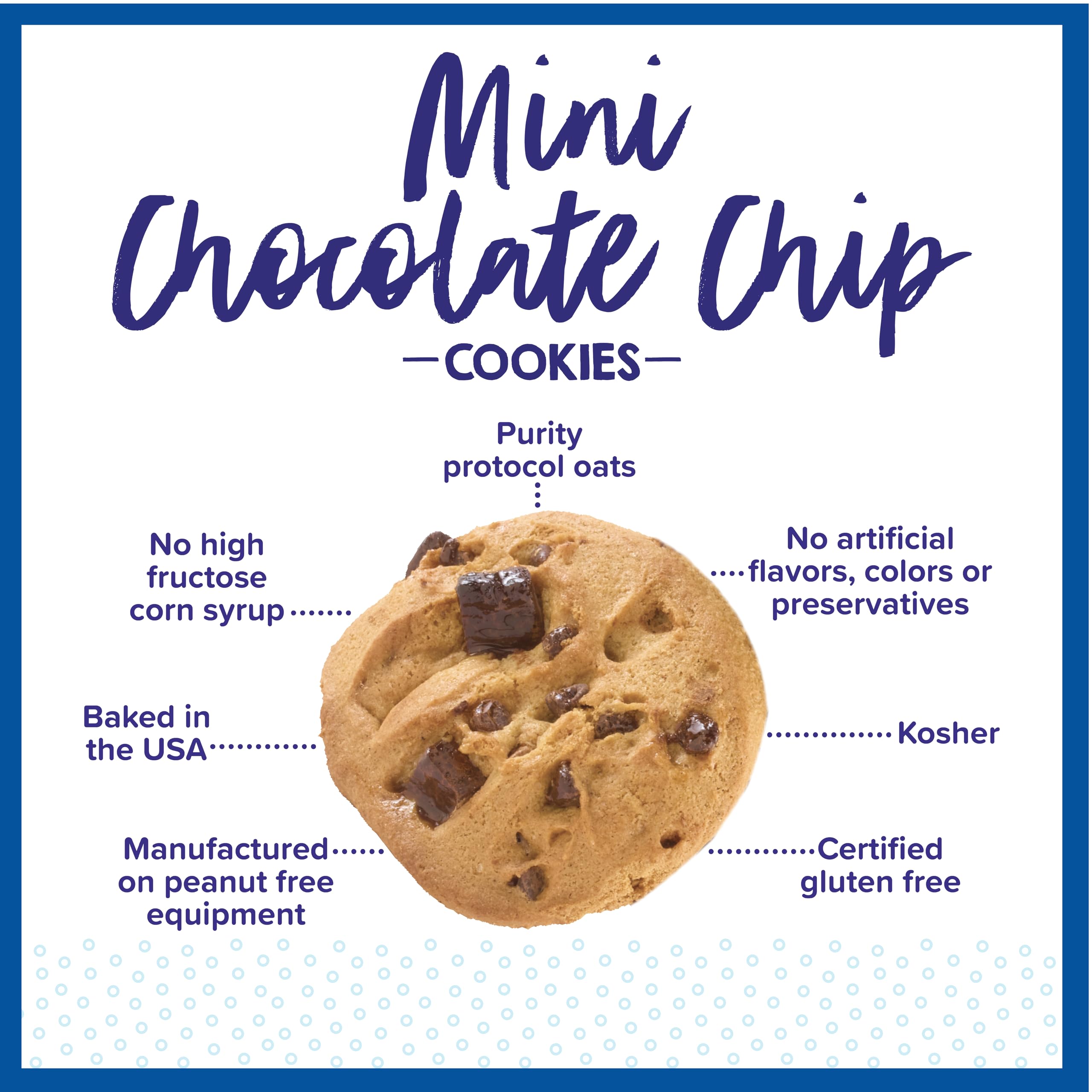 Goodie Girl Gluten Free Snack Pack Variety - Magical Animal Crackers, Mini Chocolate Chip & Brown Sugar Cookies | Peanut Free, 24-Pack | Perfect for School Lunches, Office Snacks & Travel