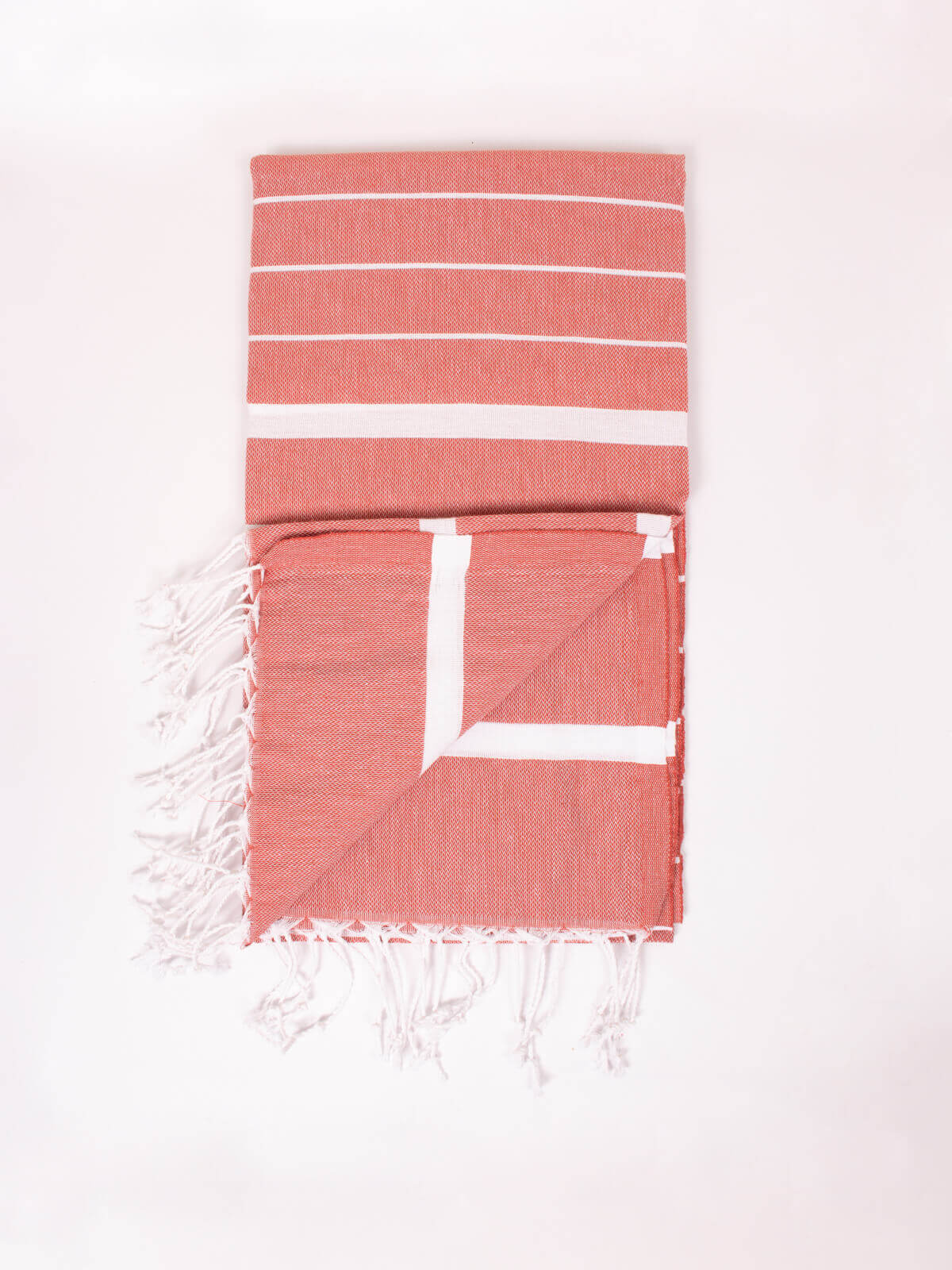Premium Ibiza Summer Hammam Towel - Soft & Absorbent Turkish Cotton Beach Towel in Terracotta | Perfect for Poolside, Yoga & Boho Home Decor