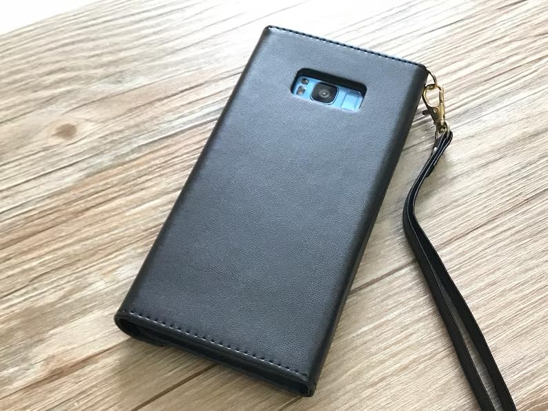 Starry Night PU Leather Wallet Phone Case for iPhone X/XS/XR/11/12/13/14/15/16 Pro Max & Galaxy S24/S23/S22/S21/S20 Ultra/S10/S9/Note 20/8/9/10 Plus - Slim Protective Cover with Card Slots | Perfect for Travel, Shopping & Everyday Use (Model MN1641)
