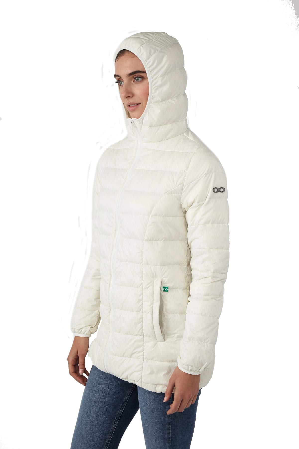 Down Maternity Jacket - 3-in-1 Down Filled Coat with Patented Maternity Panel | Ashley - Perfect for Pregnancy & Postpartum Comfort