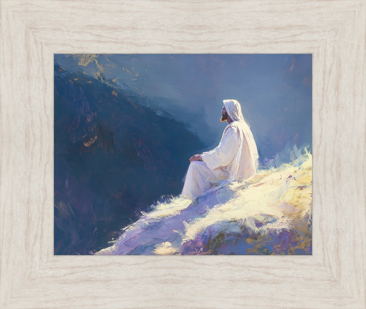 Contemplation By Justin Anna Culebro - Abstract Wall Art Painting for Home & Office Decor | Perfect for Living Room, Bedroom or Meditation Space