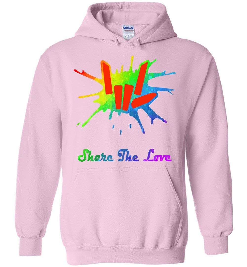 Share Love Nice Blend Hoodies for Kids & Youth - Soft & Comfortable Pullover Sweatshirts for Boys & Girls - Perfect for School, Playdates & Family Outings