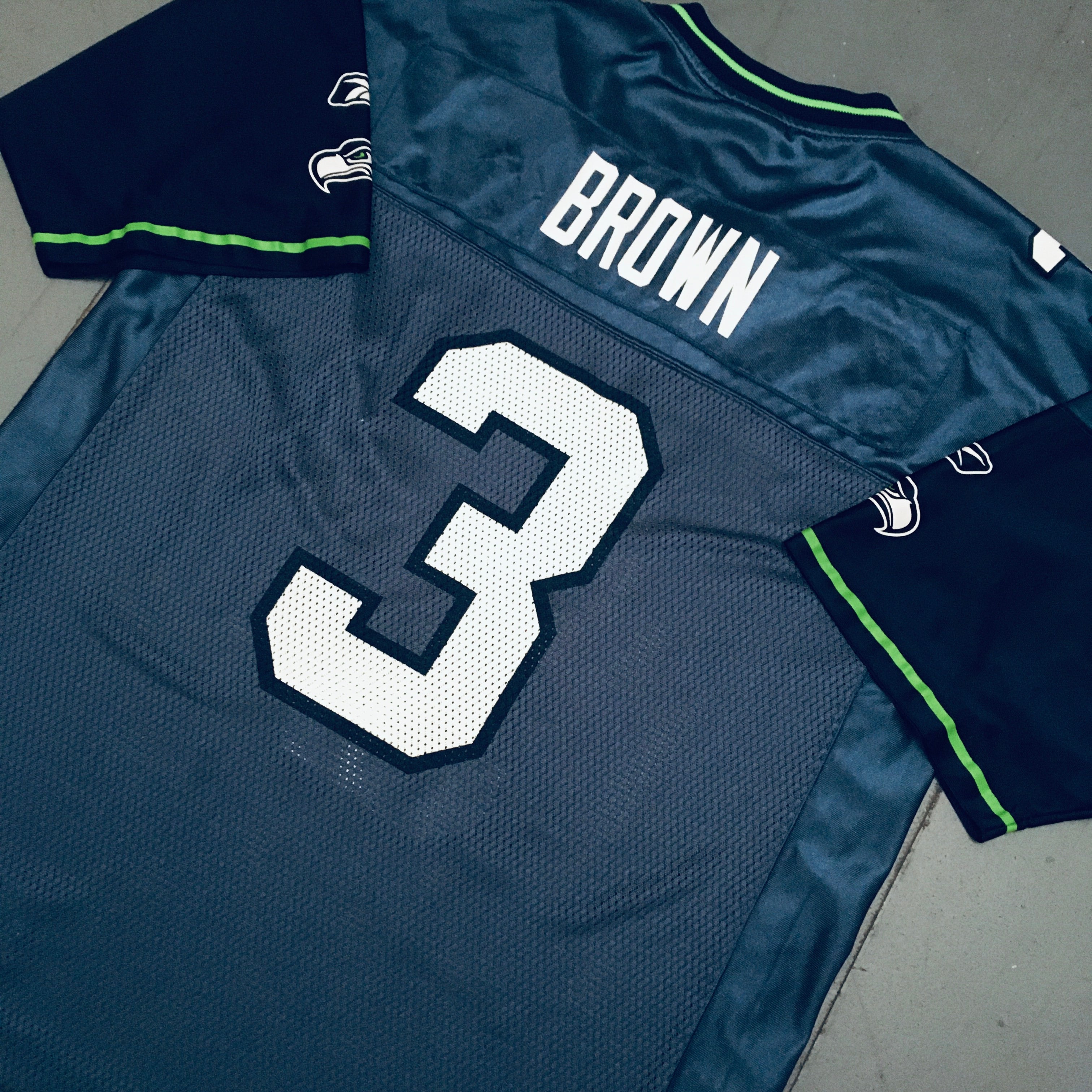 Seattle Seahawks Josh Brown 2006-2007 Large Jersey - Authentic NFL Football Fan Gear for Game Day & Sports Events