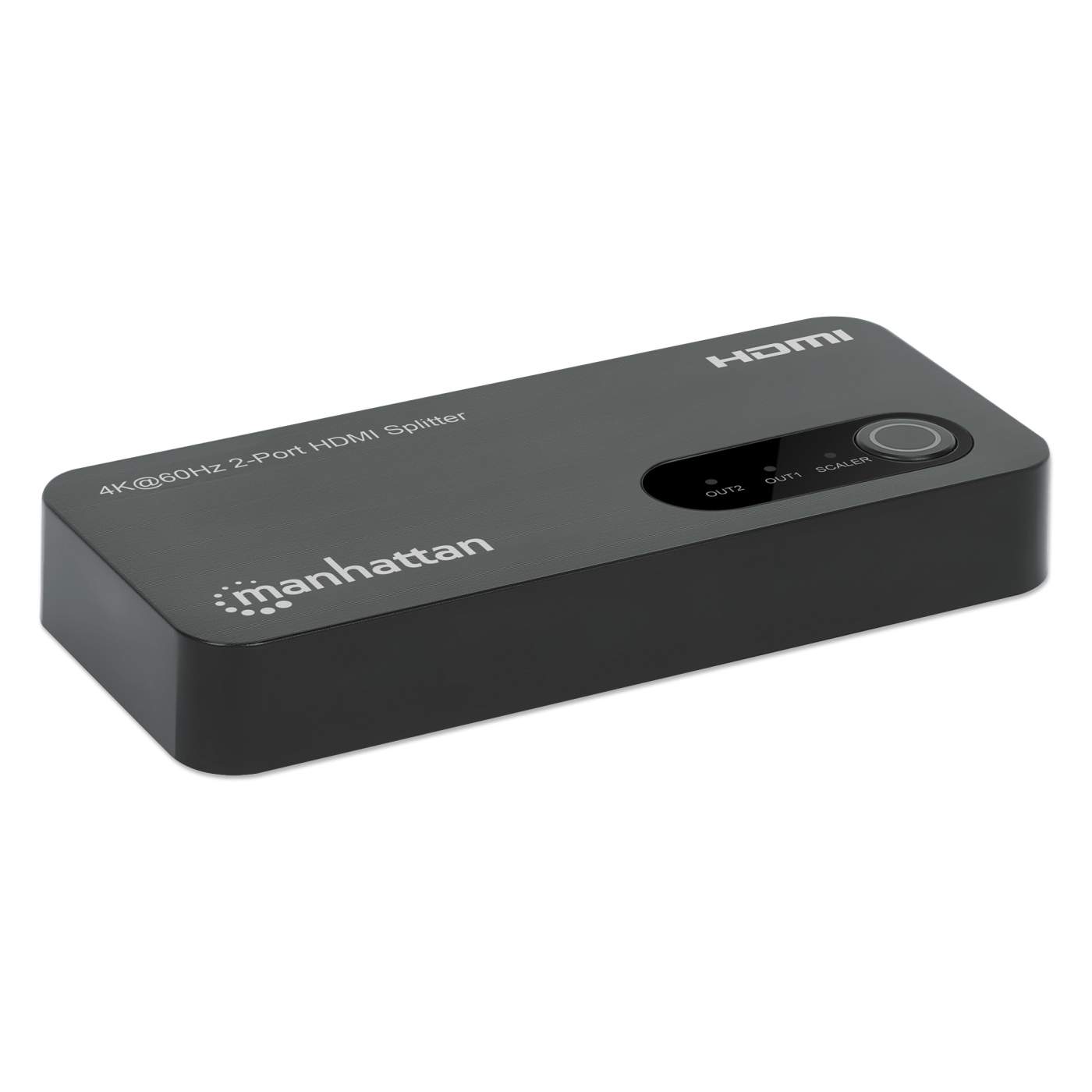 4K@60Hz 2 Port HDMI Splitter with Downscaling - Ultra HD Video Duplicator for Dual Monitor Setup | Perfect for Home Theater, Gaming & Conference Room Displays