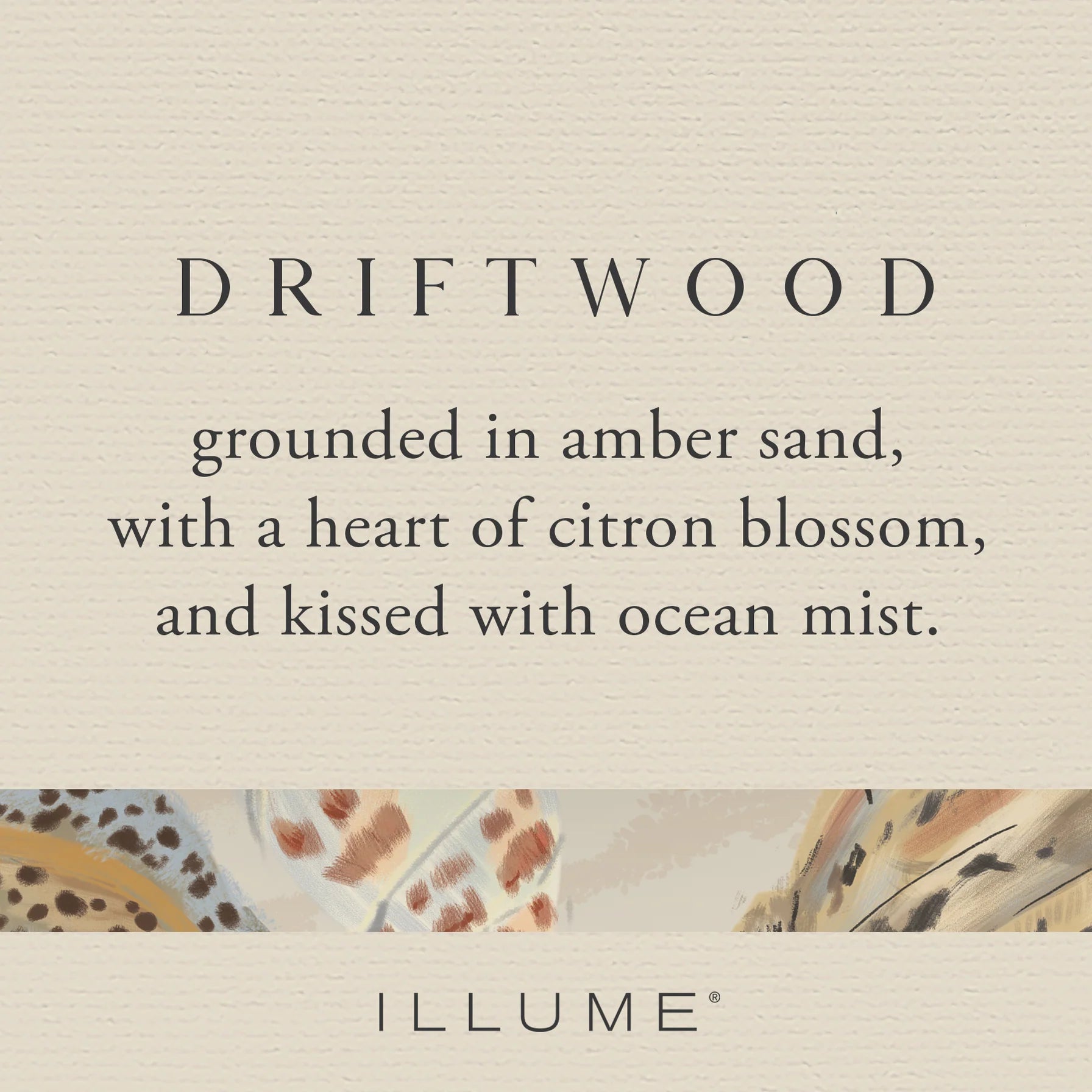 Natural Driftwood Baby Boxed Glass Candle - Handmade Scented Soy Wax Candle for Home Decor, Wedding, Spa & Relaxation Gifts
