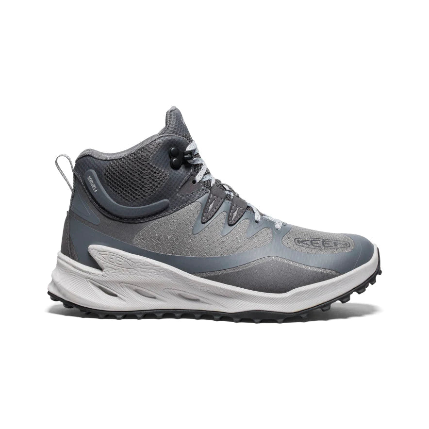 Zionic Mid WP Women's Waterproof Hiking Boots - Steel Grey/Magnet - Perfect for Outdoor Adventures, Trail Running & Winter Hiking