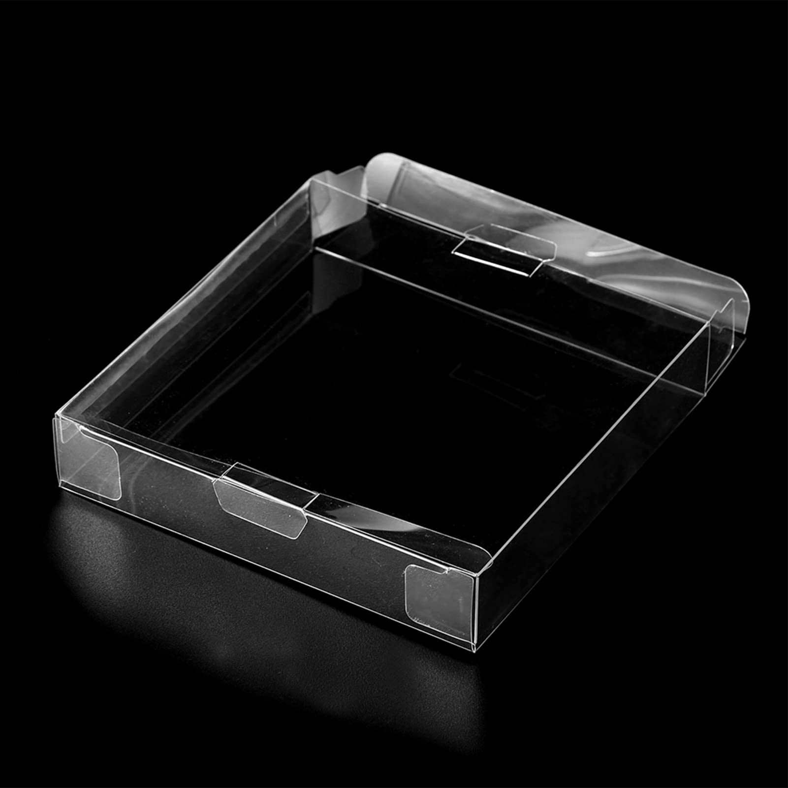 Joyzan 10-Piece Clear Plastic Game Cartridge Protector Case - Dustproof Full Housing Shell for Gameboy & GBA Game Storage - Perfect for Collectors & Retro Gaming Enthusiasts