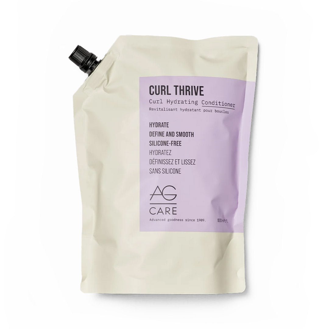 AG Care Curl Thrive Hydrating Conditioner for Curly Hair - 1L Bottle | Deep Moisture & Frizz Control | Perfect for Daily Hair Care & Salon Use