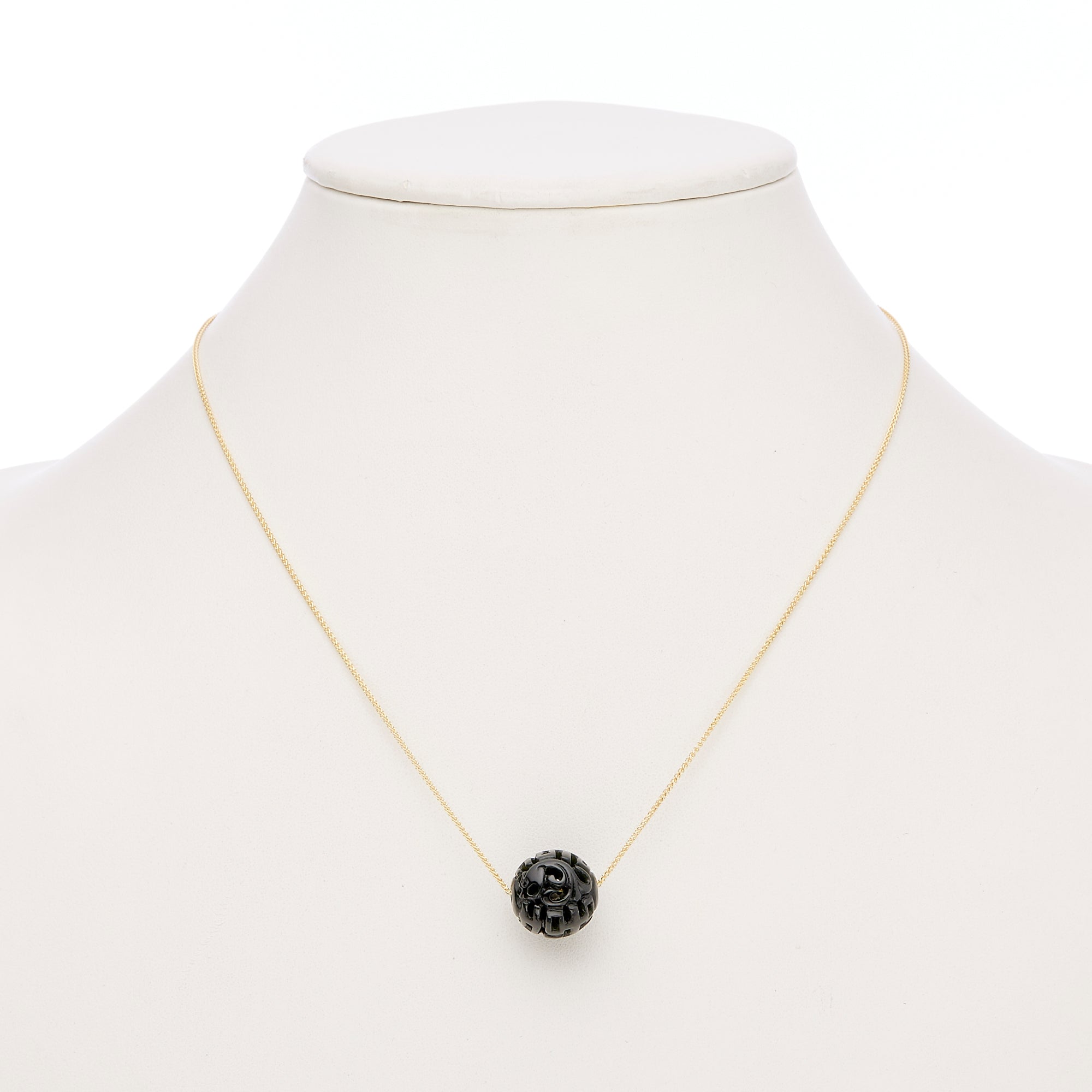 Black Jade Dragon Ball Pendant Necklace for Men & Women - Chinese Feng Shui Jewelry Gift - Perfect for Meditation, Cosplay & Spiritual Protection