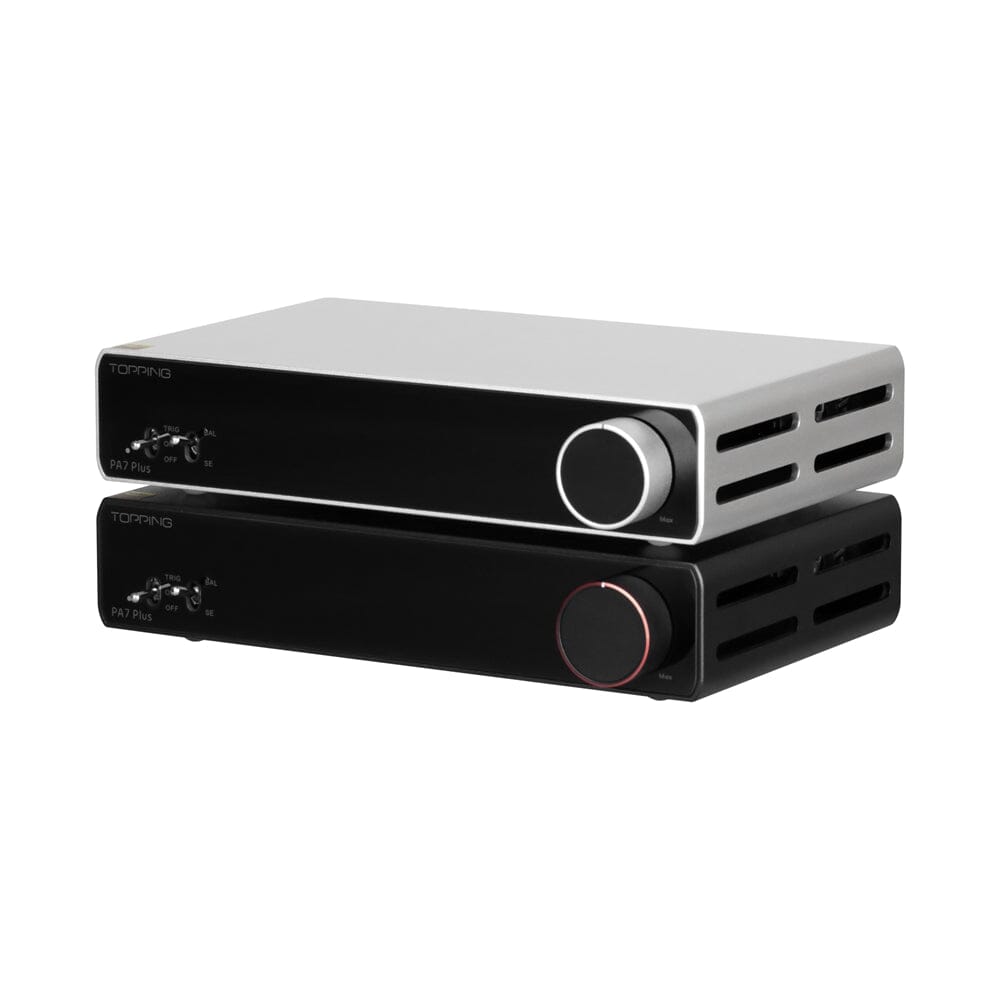 TOPPING PA7 / PA7 Plus High Performance Power Amplifier - Professional Audio Stereo Amp for Home Theater & Hi-Fi Systems - Perfect for Music Lovers & Audiophiles