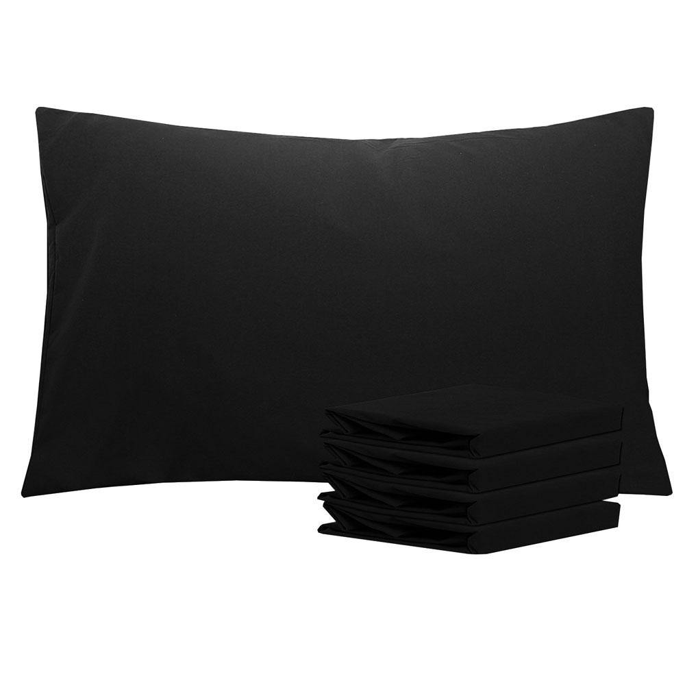 NTBAY Lightweight Microfiber Pillowcases - Ultra Soft & Durable Bedding Set for Side Sleepers | Hypoallergenic & Cooling Pillow Covers for Hotel & Home Use