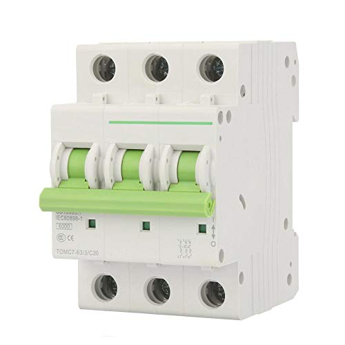 20A Air Switch Overload Protection Residual Current Circuit Breaker - C-Type Small Leakage Protector for High-Rise Building Lighting Systems | Electrical Safety for Apartments, Offices & Commercial Spaces
