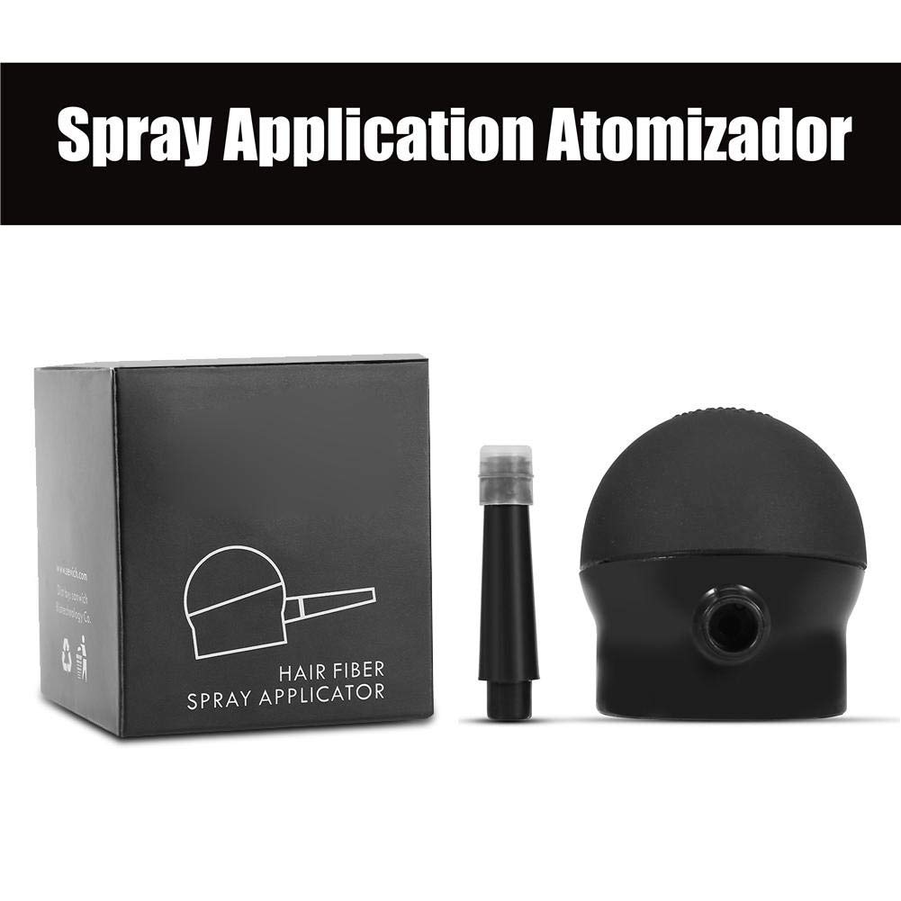 ZJchao Hair Fiber Applicator Pump for Thinning Hair - Spray Nozzle for Instant Hair Thickening - Conceals Bald Spots for Men & Women - Perfect for Daily Use, Special Occasions & Confidence Boosting