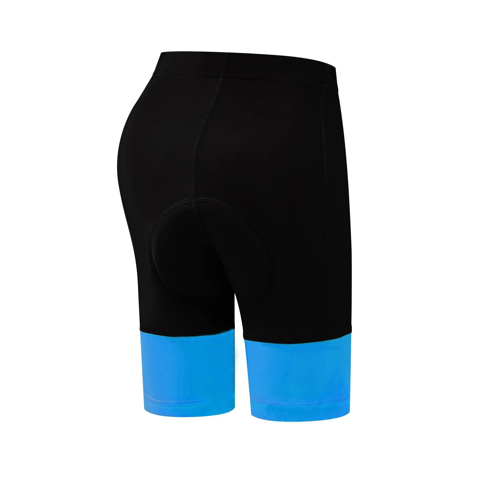 **Boys & Girls 3D Padded Cycling Shorts - Breathable Bike Shorts for Kids - Black - Perfect for Mountain Biking, Road Cycling & Outdoor Sports**