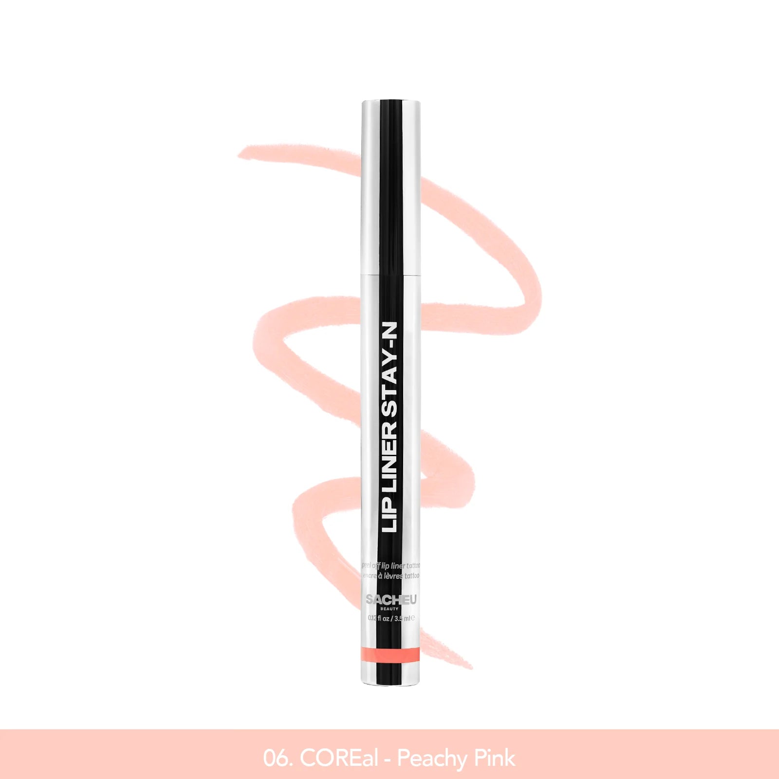 STAY N Peel Off Lip Liner Stain - Long Lasting Waterproof Lip Tint | SACHEU | Perfect for Everyday Wear, Parties & Special Occasions