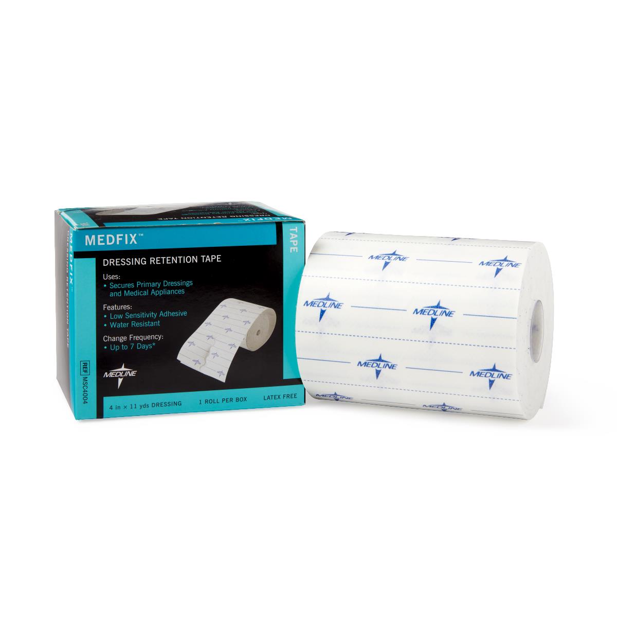 MedFix Dressing Retention Tape - Waterproof Medical Adhesive Tape for Wound Care, Bandage Securing - Ideal for First Aid Kits, Post-Surgery, Sports Injuries & Daily Wound Protection