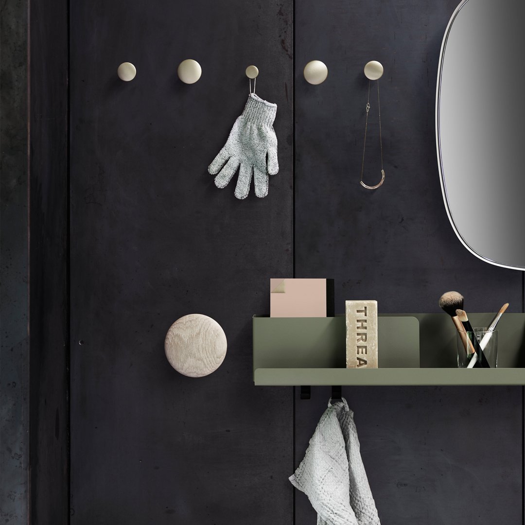Anderssen Voll Framed Mirror by Muuto - Modern Scandinavian Wall Mirror for Living Room, Bedroom & Entryway Decor