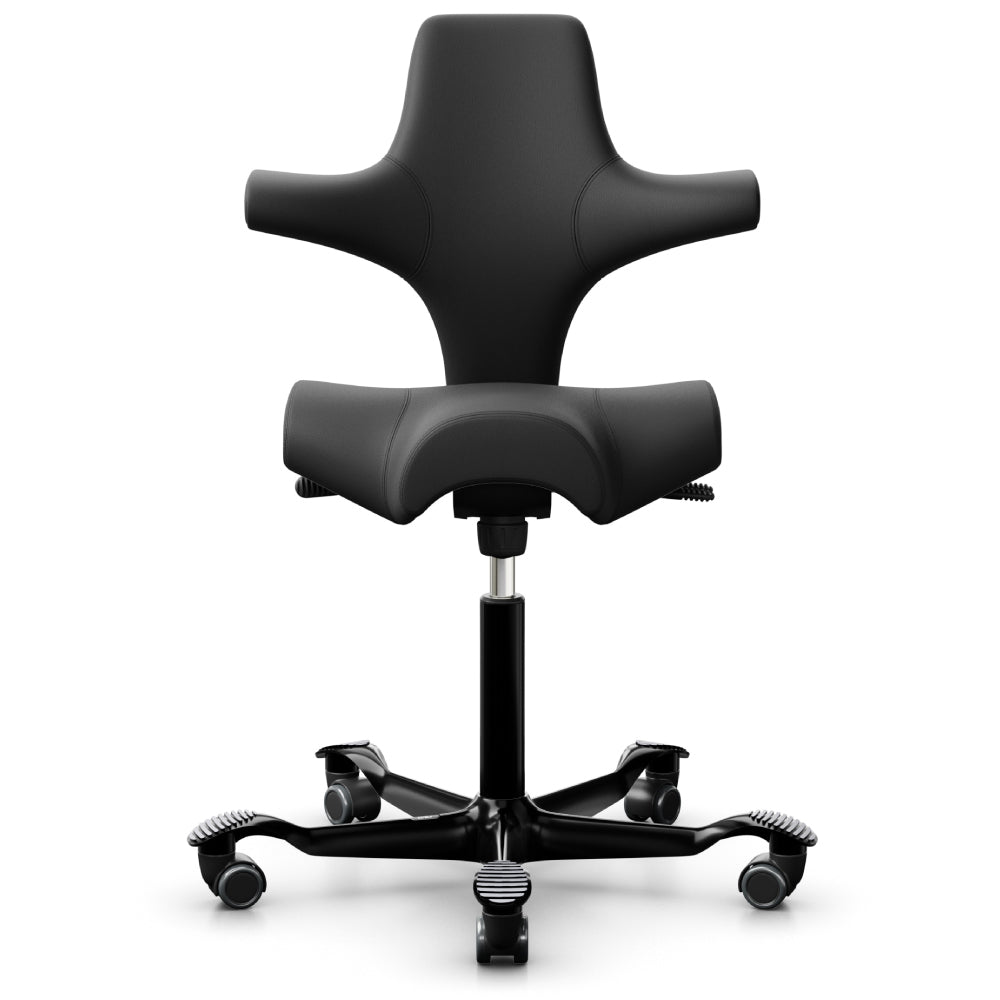 HÅG Capisco 8106 Ergonomic Saddle Chair - Adjustable Height & Tilt for Office & Home Workspace - Perfect for Desk Work, Gaming & Creative Professionals