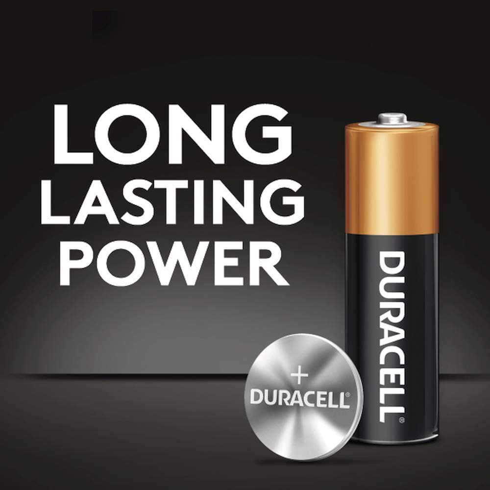 Duracell CopperTop AA Alkaline Batteries (72-Pack) - Long-Lasting Double A Batteries for Household & Business Use | Ideal for Remote Controls, Toys, Flashlights & Office Electronics