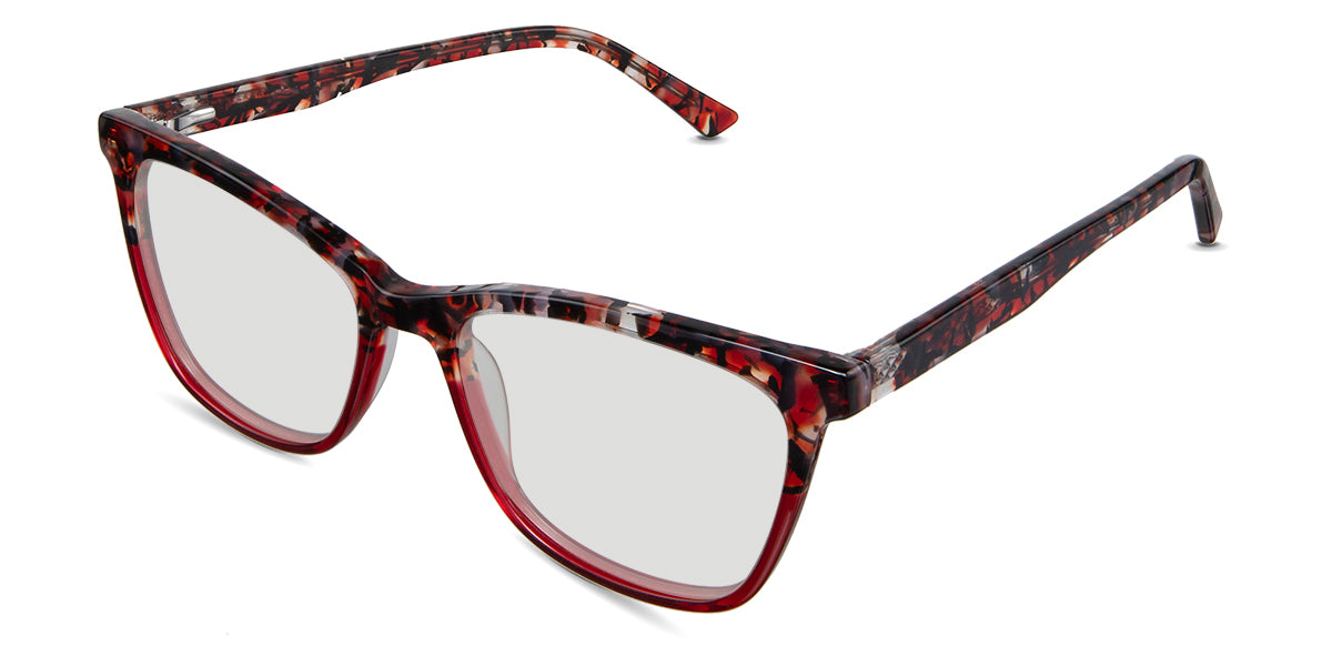 Paisley Print Women's Prescription Tinted Glasses - Stylish & UV Protection for Outdoor Activities, Driving, and Fashion Accessories