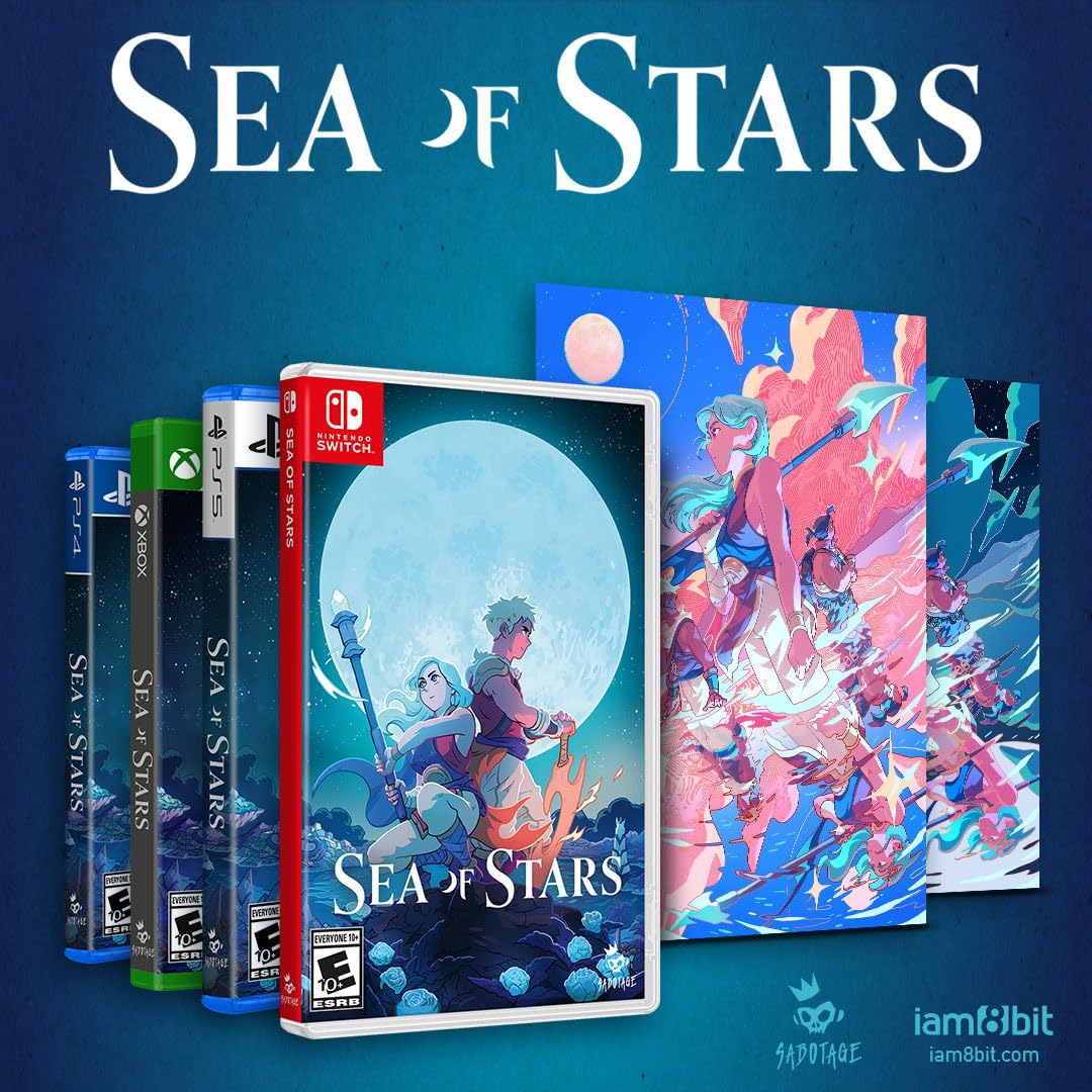 Sea of Stars - Nintendo Switch Game | Epic RPG Adventure for Kids & Adults | Perfect for Travel & Family Game Nights