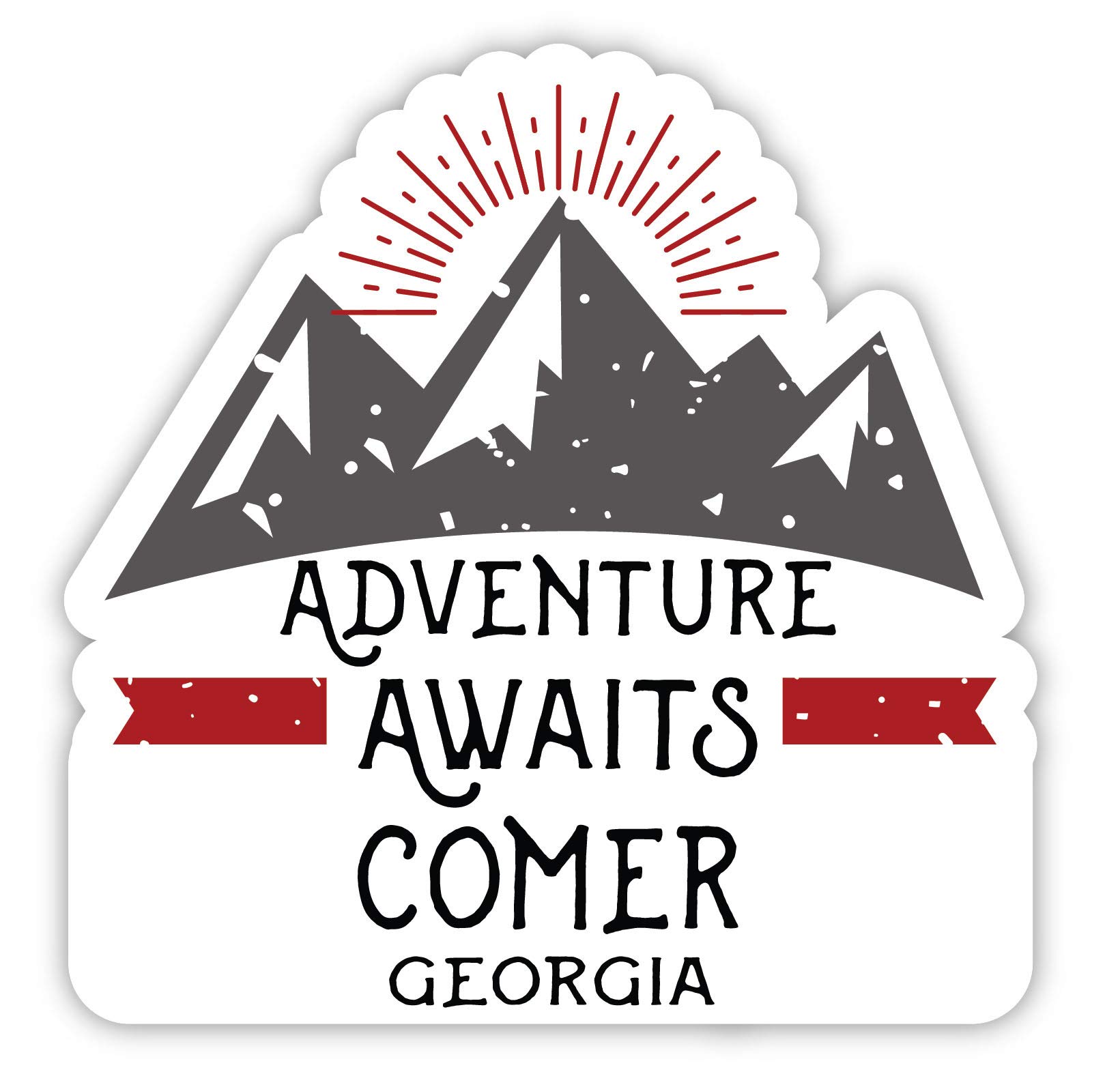 Georgia Souvenir 4-Inch Fridge Magnet - Adventure Awaits Design - Perfect for Travel Lovers & Refrigerator Decoration