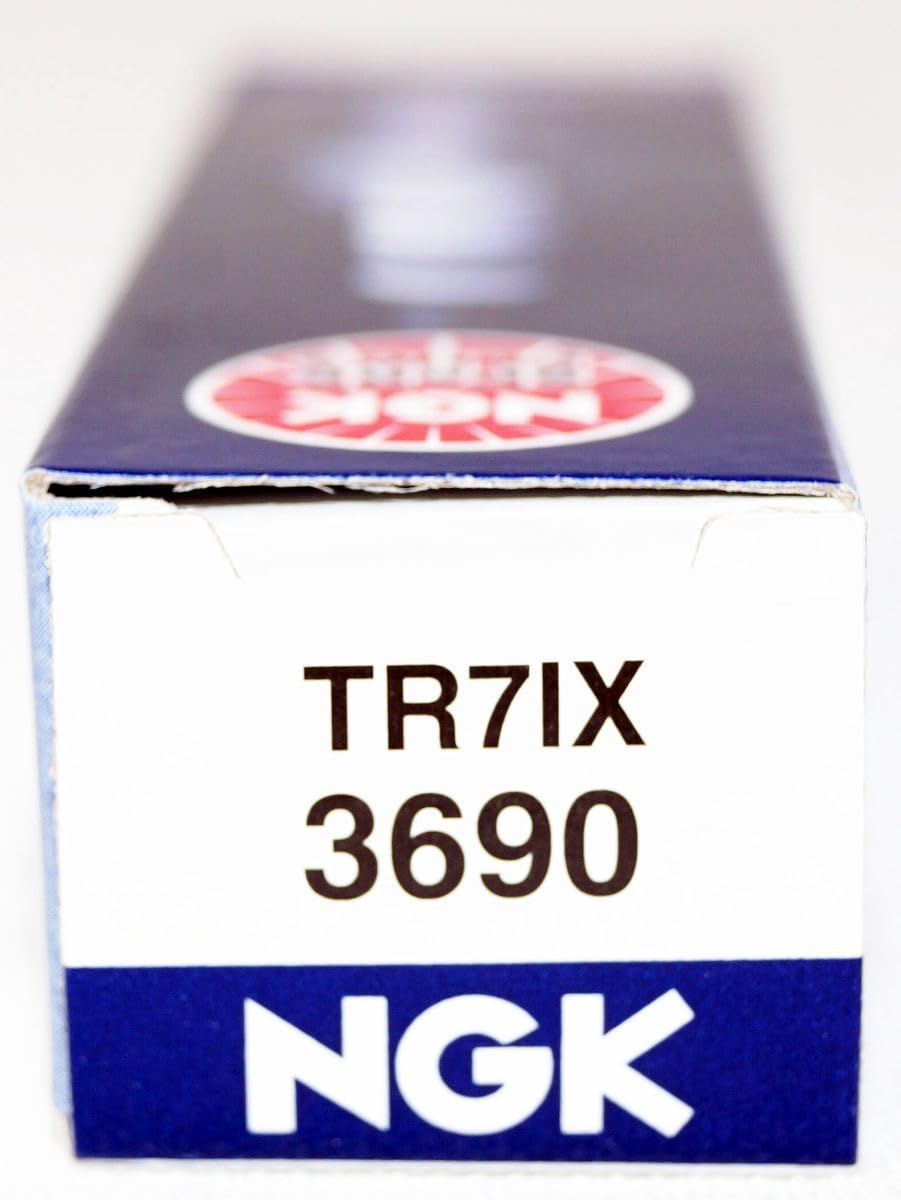 NGK Iridium IX Spark Plugs TR7IX #3690 - Set of 6 - High Performance Spark Plugs for Cars, Trucks & SUVs - Ideal for Racing, Off-Road & Daily Driving