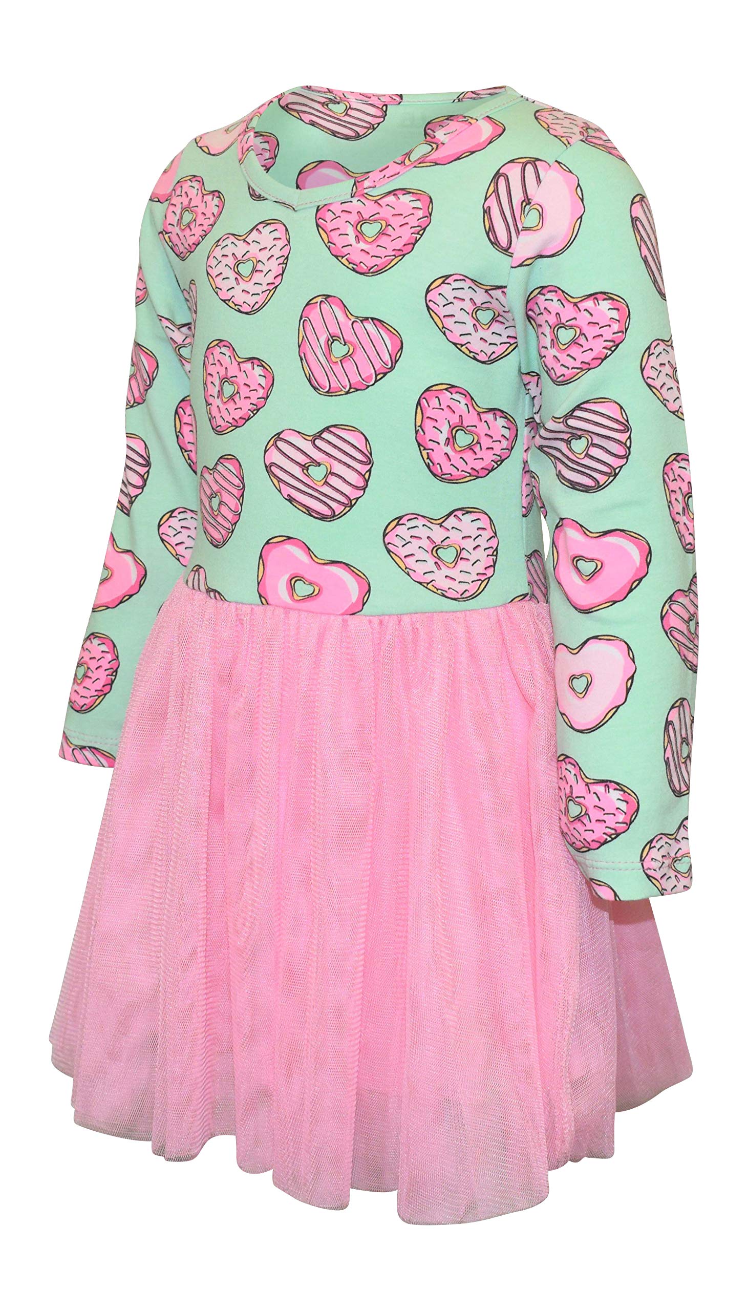Girls Long Sleeve Tulle Tutu Dresses for Kids & Toddlers - Perfect for Birthday Parties, Photo Shoots & Special Occasions