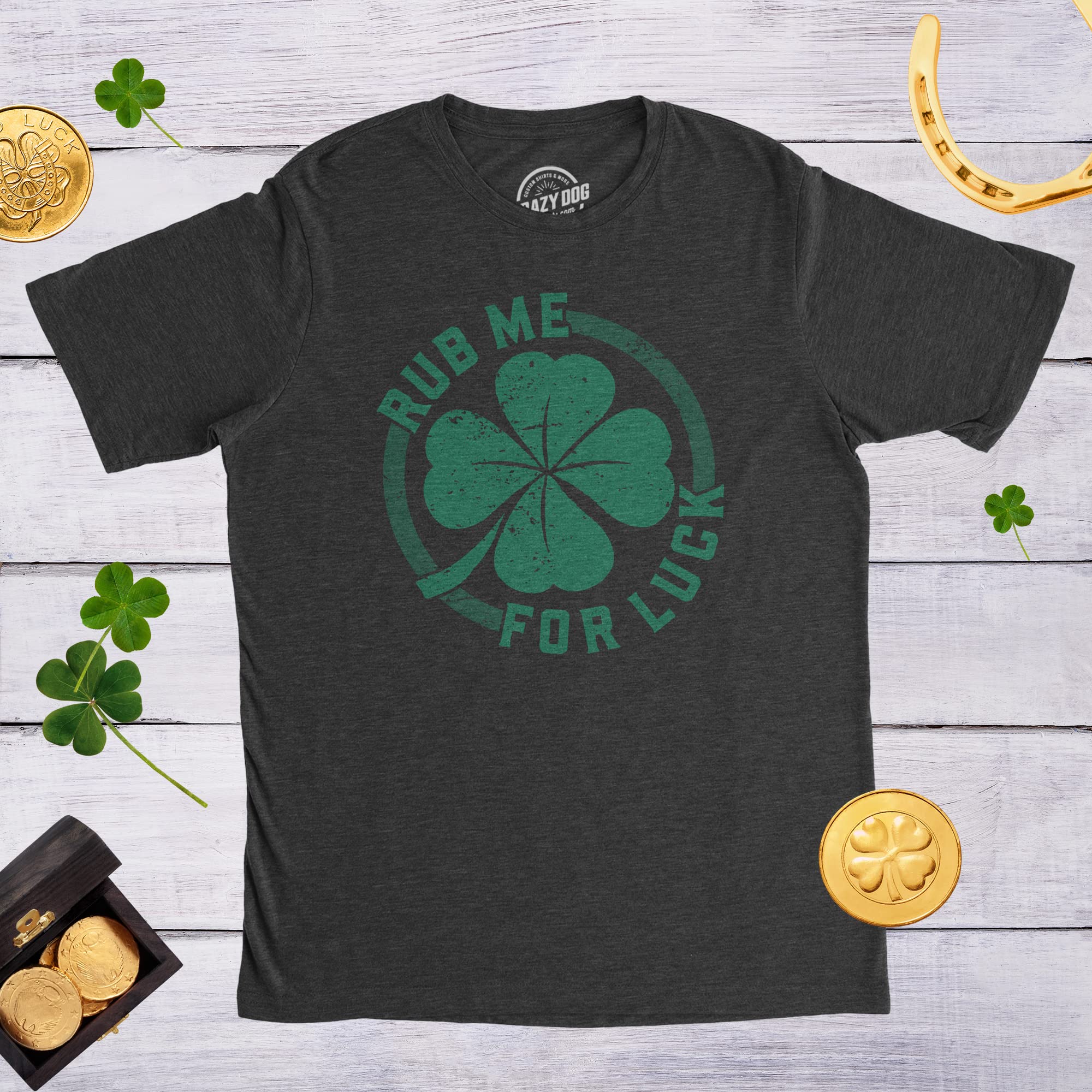 Funny St. Patrick's Day T-Shirts for Men - Cool St. Pattys Party Tees with Shamrock Designs - Perfect for Parades, Pub Crawls & Irish Celebrations