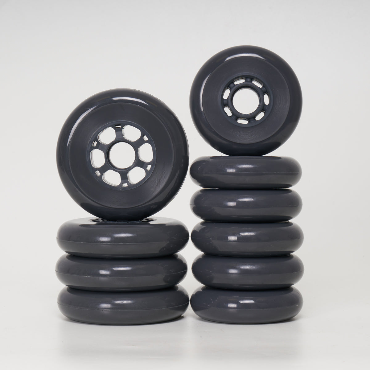 Wizard ADV100/84 Wheels - 10-Piece Set for Skateboards, Longboards & Roller Skates - High-Performance Urethane Wheels for Smooth Riding & Durability