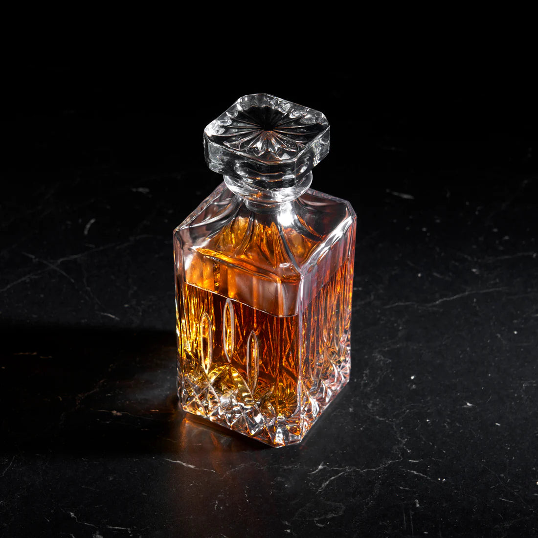 Premium Admiral Liquor Decanter Set - Elegant Glass Whiskey Decanter with Stopper - Perfect for Bourbon, Scotch, Rum & Wine - Ideal for Home Bars, Gifting & Entertaining
