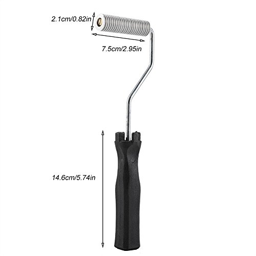 Yosoo Fiberglass Bubble Roller Tool for Resin Art - Professional Bubble Paddle with Cutting & Busting Design - Perfect for Epoxy Resin, Jewelry Making & DIY Craft Projects