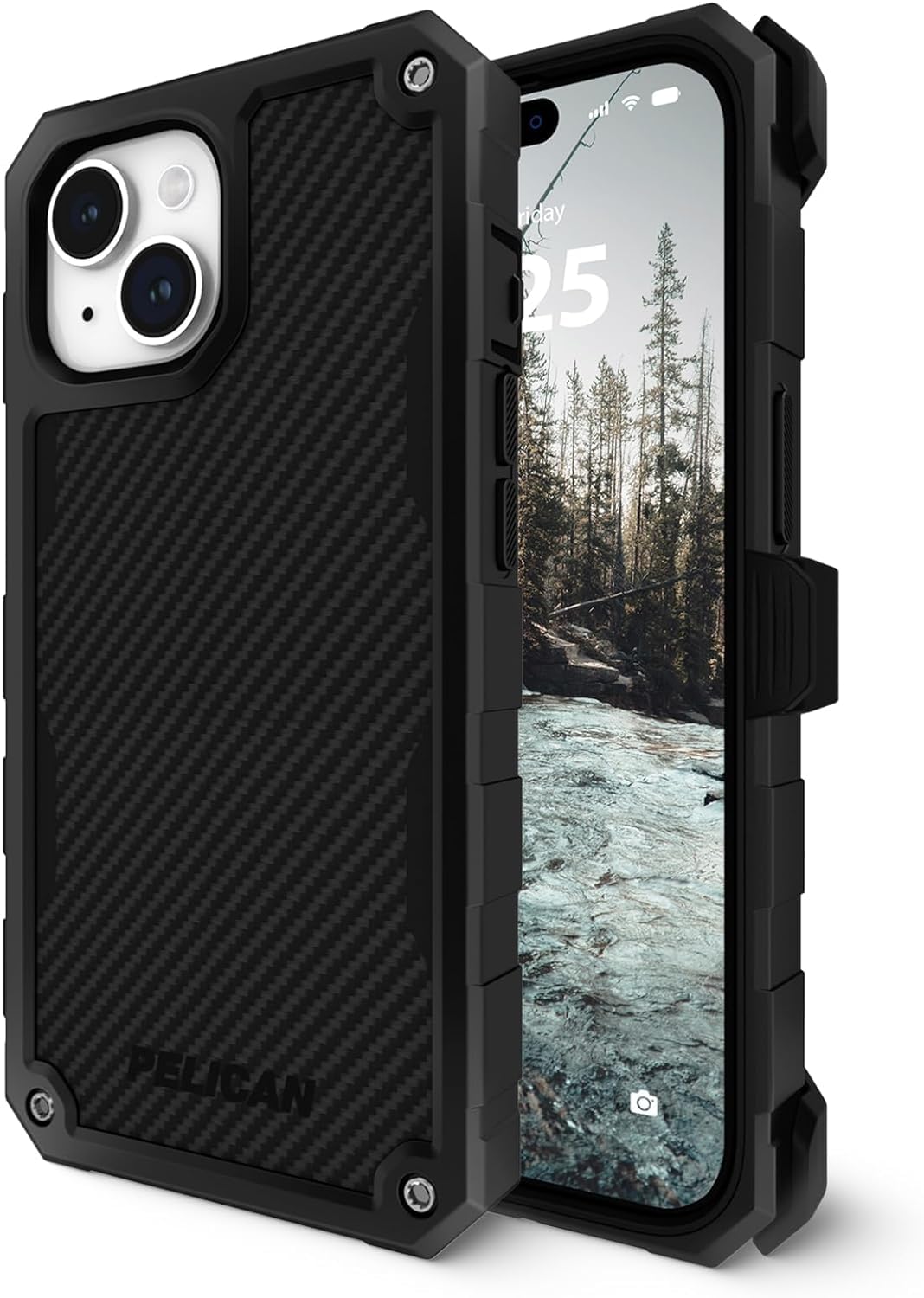 Pelican Shield Series Military-Grade Rugged Case for iPhone 15/14/13 (6.1