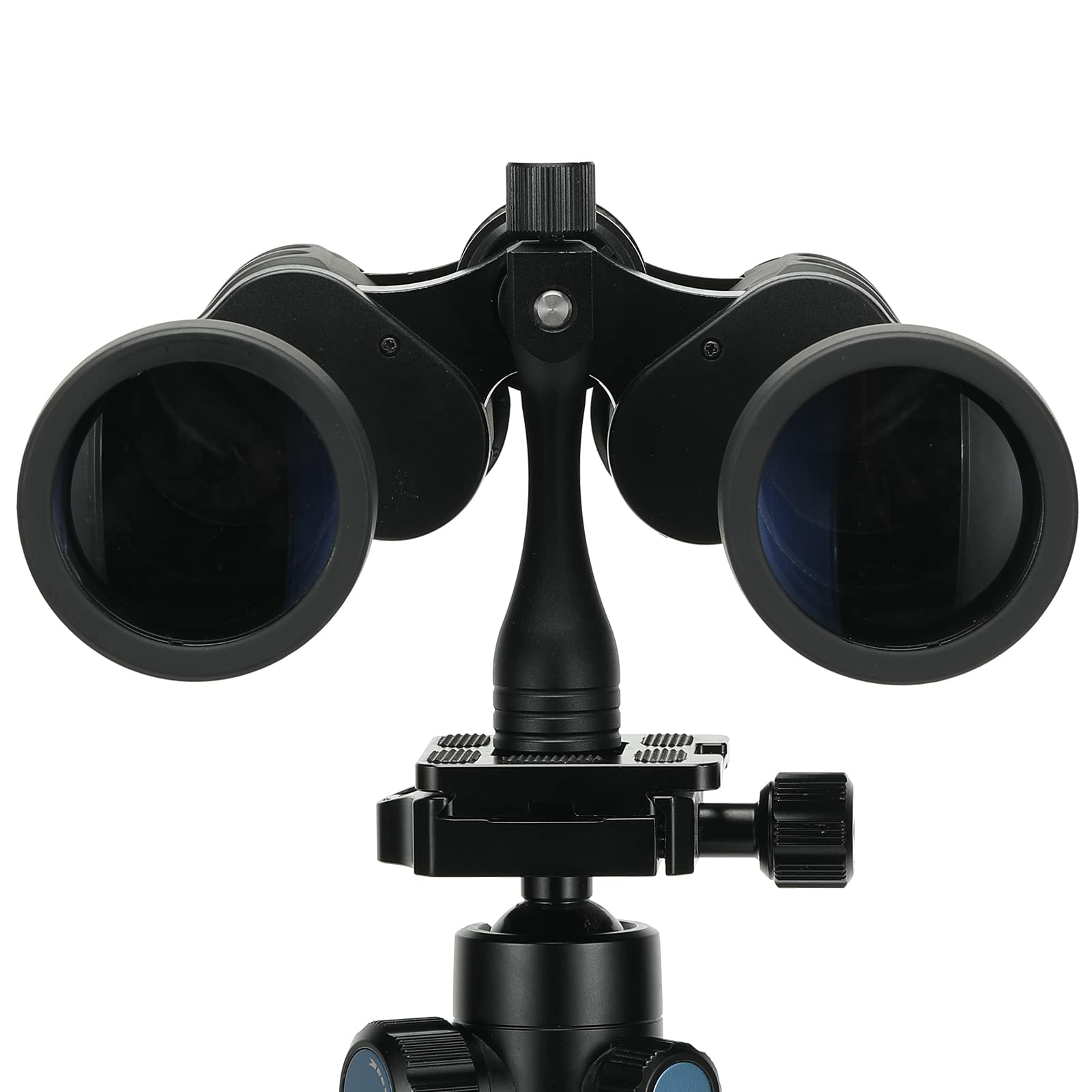 Universal Binocular Tripod Adapter - 1/4-20 Thread Quick Detachable Mount for Porro & Roof Binoculars | Durable Aluminum Accessory | Perfect for Bird Watching, Hunting & Stargazing