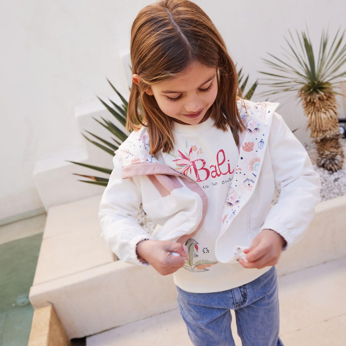 Olbia Girls' Sweatshirt - Cozy & Stylish Pullover for Kids | Perfect for School, Playdates & Outdoor Activities