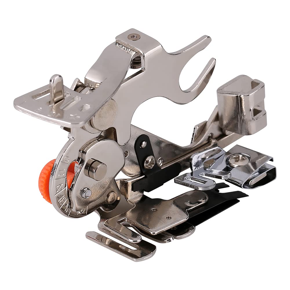 Adjustable Ruffler Foot for Low Shank Sewing Machine - Create Perfect Ruffles & Gathers for Dresses, Curtains & DIY Crafts